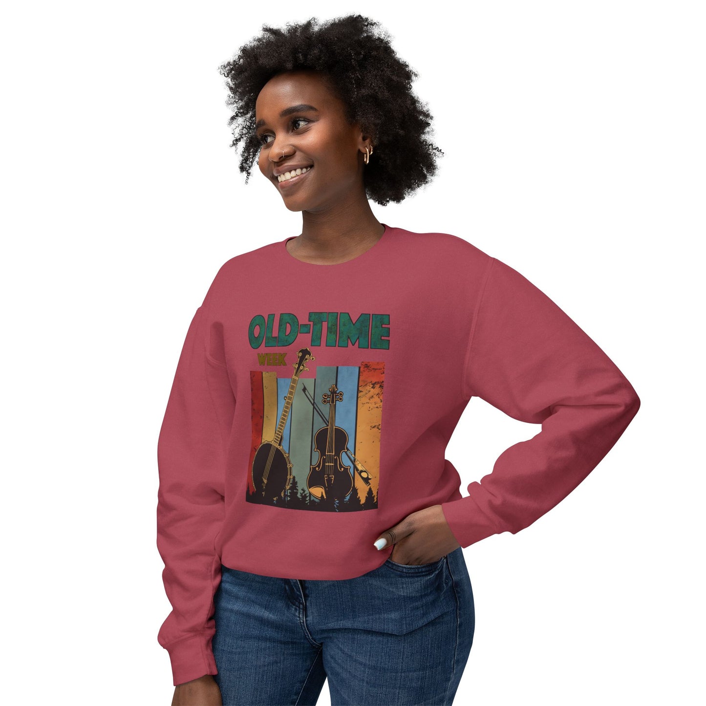 Old Time Week - Unisex Lightweight Crewneck Sweatshirt