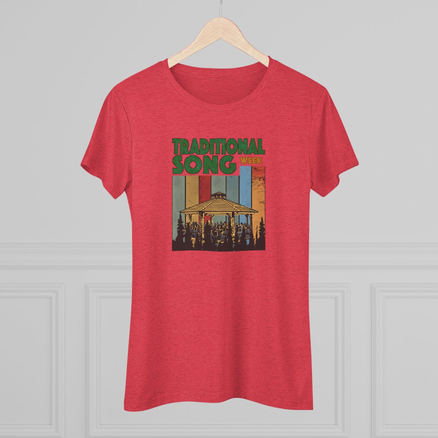 Traditional Song Week - Women's Triblend Tee