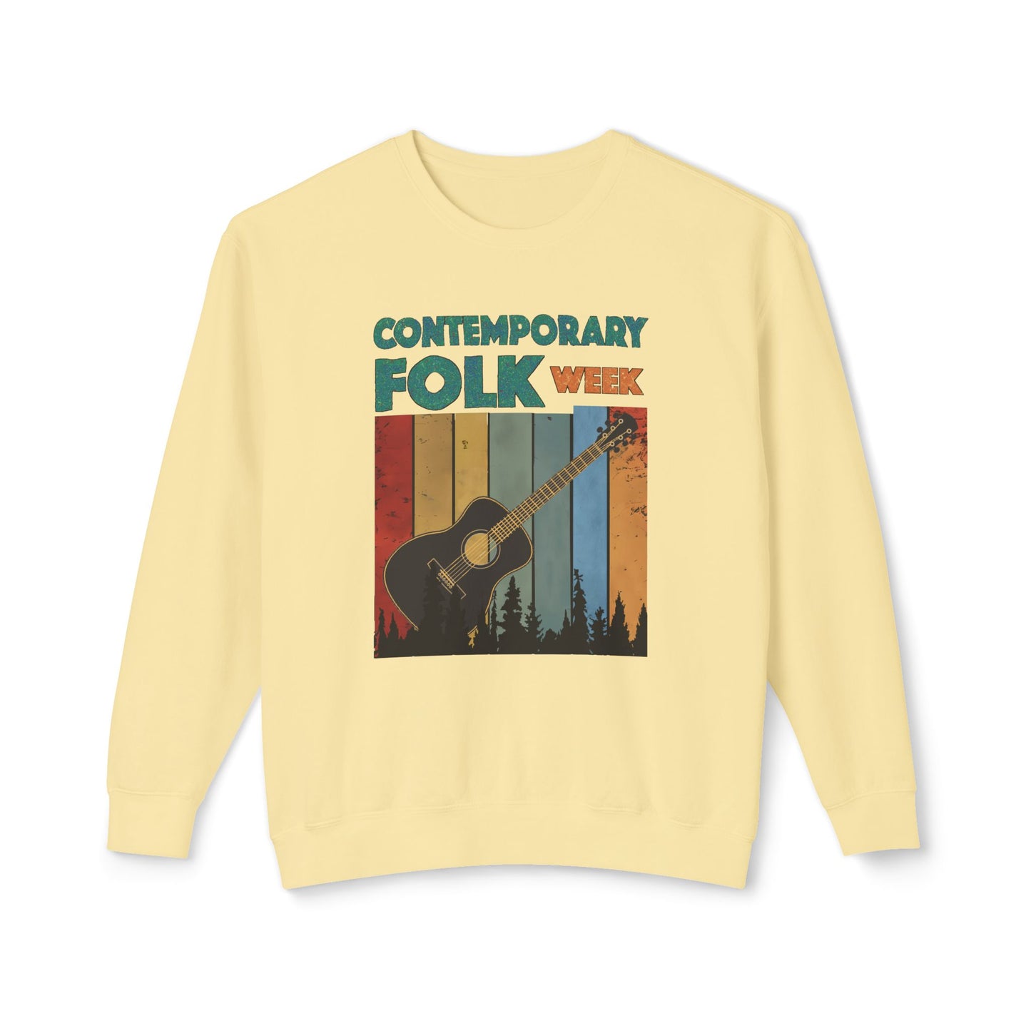 Contemporary Folk  Week -  Unisex Pullover Crewneck Sweatshirt