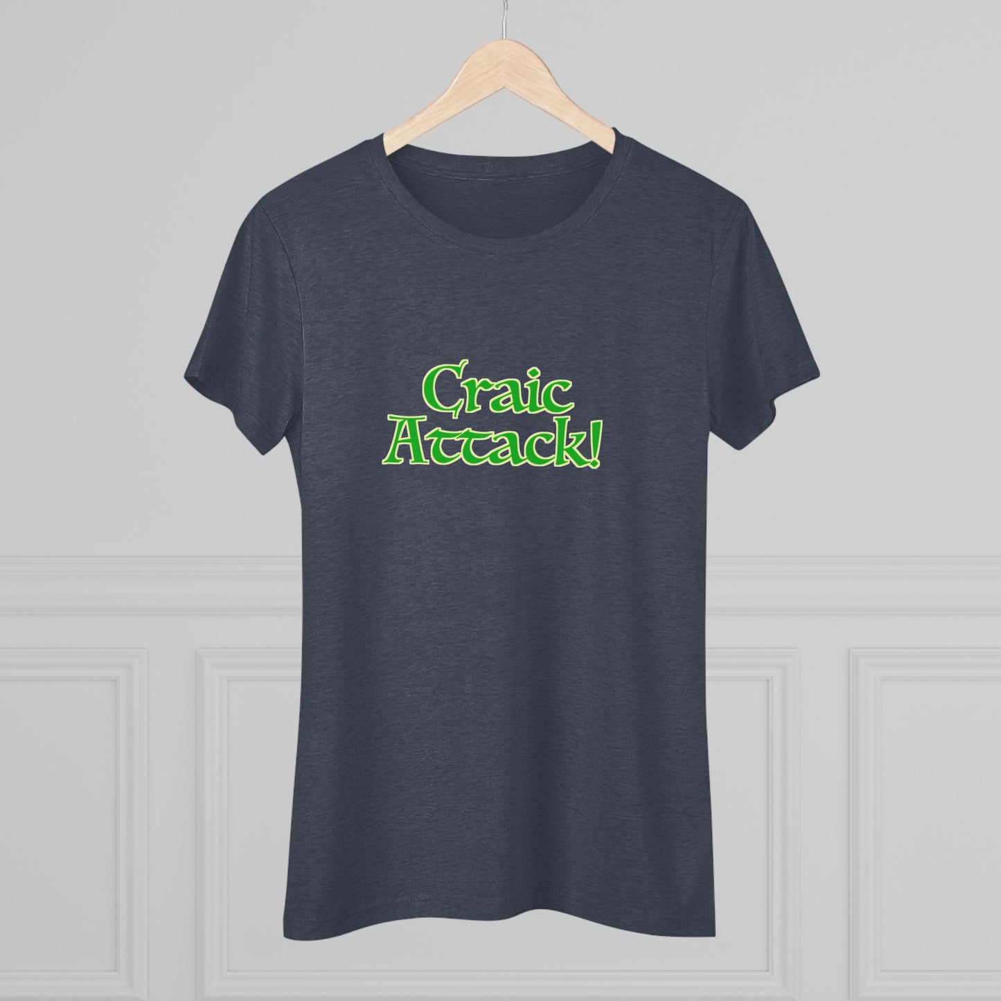 Craic Attack! Women's Triblend Tee