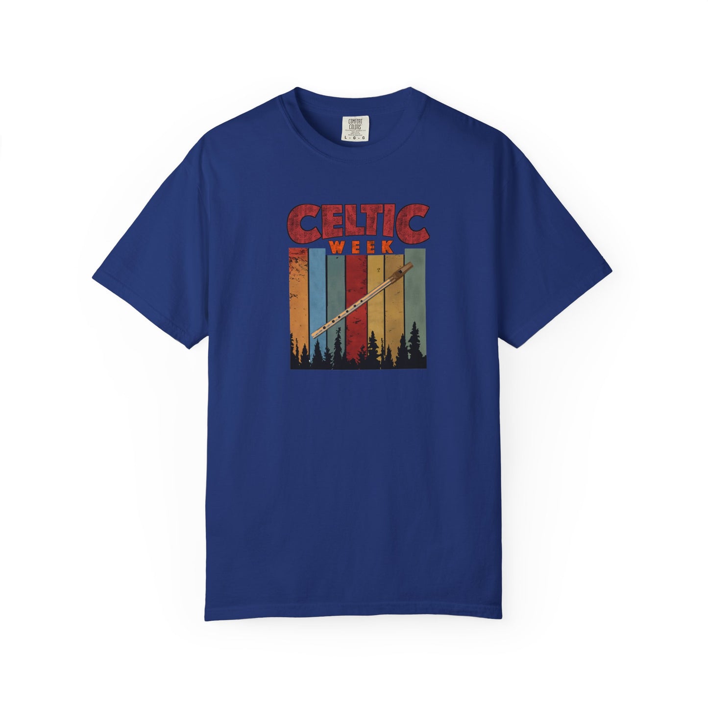 Celtic Week Unisex T-shirt w/ Tin Whistle