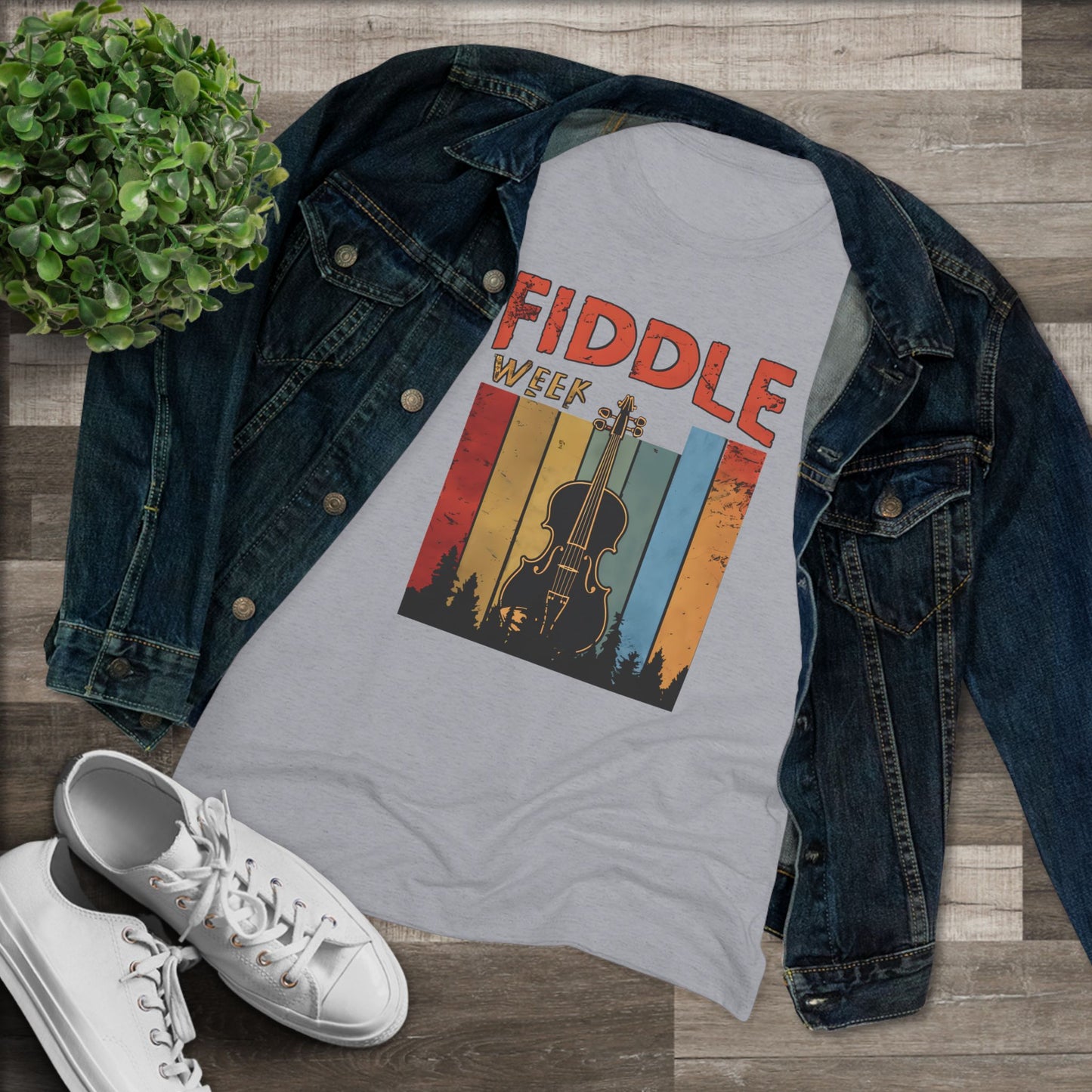 Fiddle Week -  Women's Triblend Tee