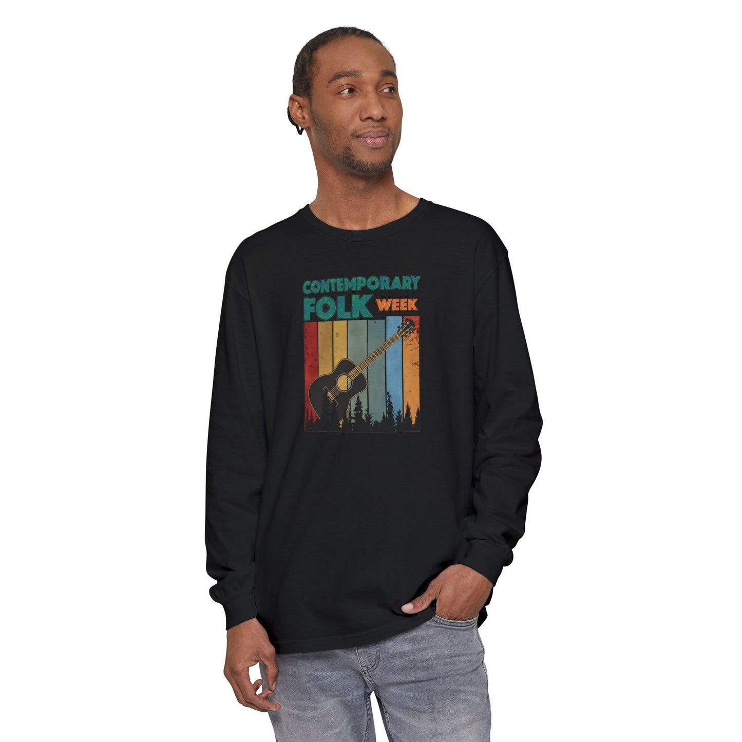 Contemporary Folk Week Long Sleeve Tee