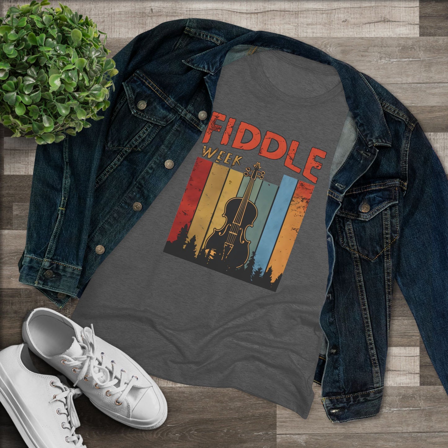 Fiddle Week -  Women's Triblend Tee