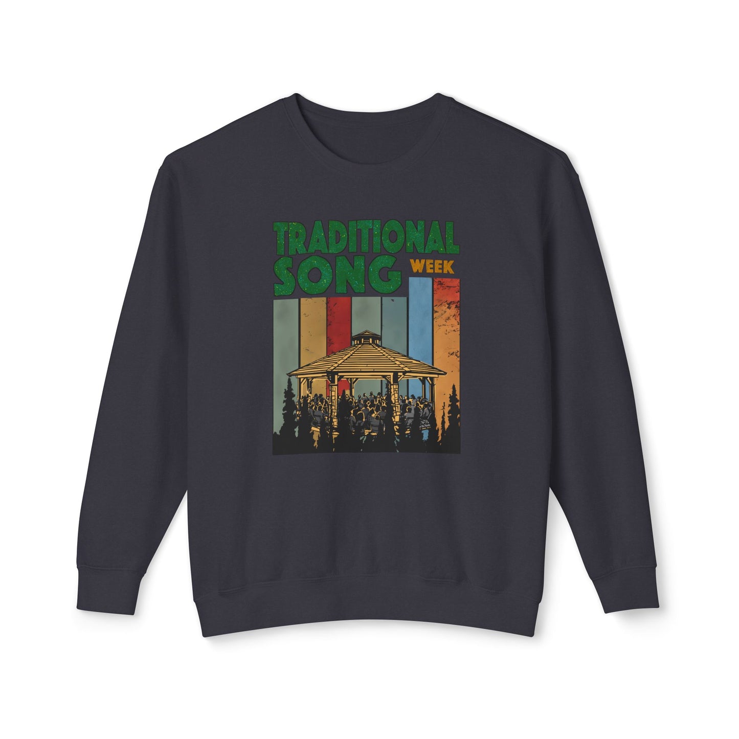 Traditional Song Week - Unisex Lightweight Crewneck Sweatshirt