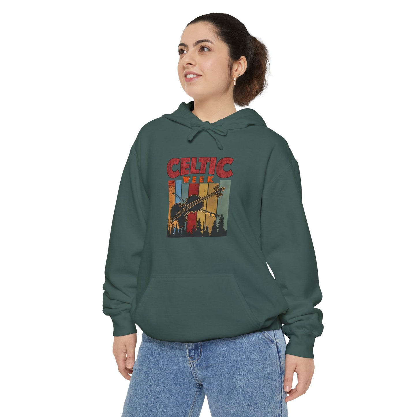 Celtic Week - Unisex Garment-Dyed Hoodie