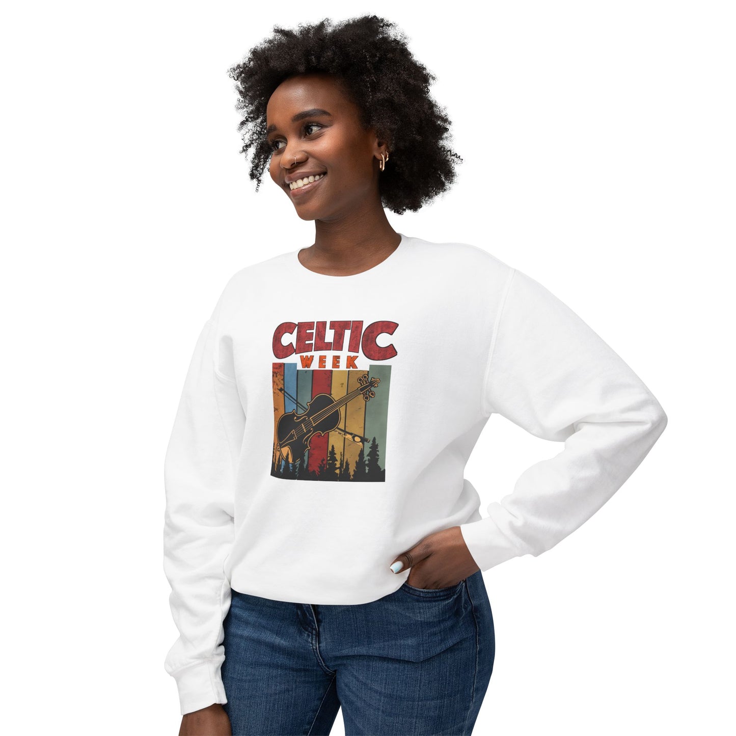 Unisex Lightweight Crewneck Sweatshirt
