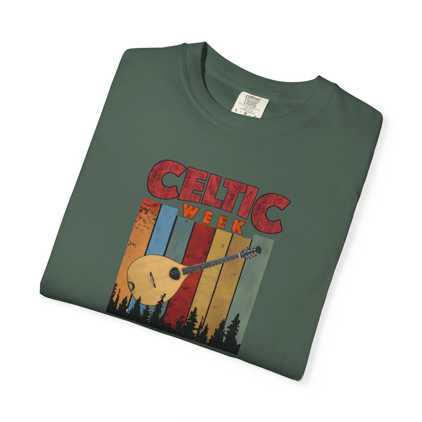 Celtic Week Unisex T-shirt w/ Bouzouki