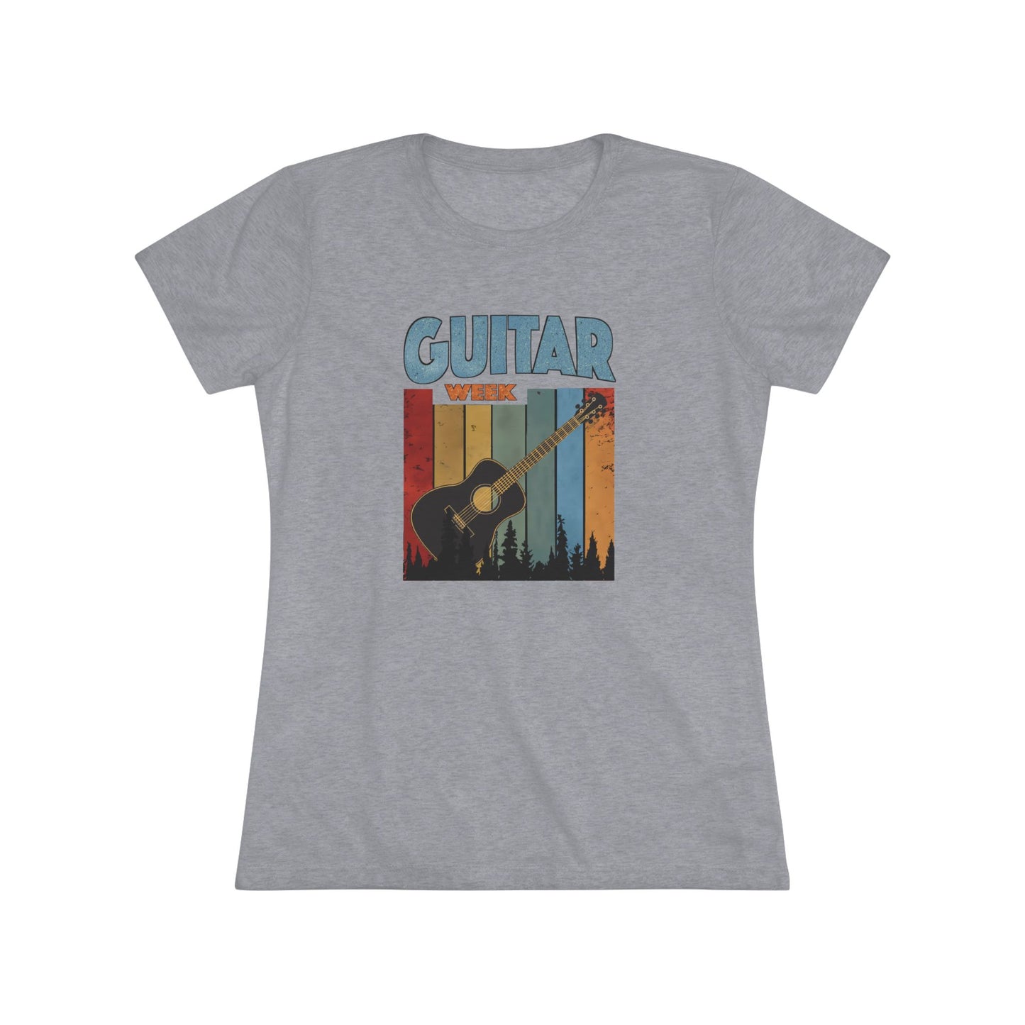 Guitar Week -  Women's Triblend Tee