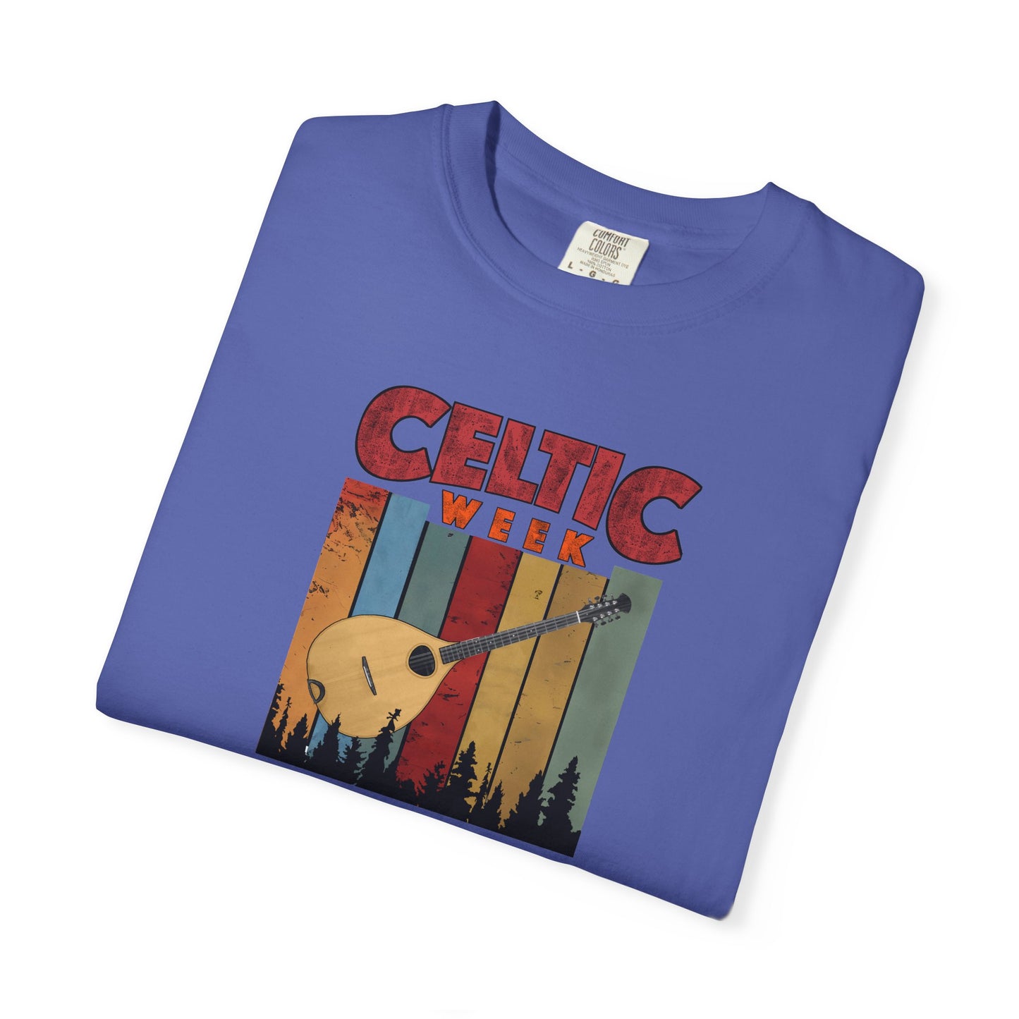 Celtic Week Unisex T-shirt w/ Bouzouki