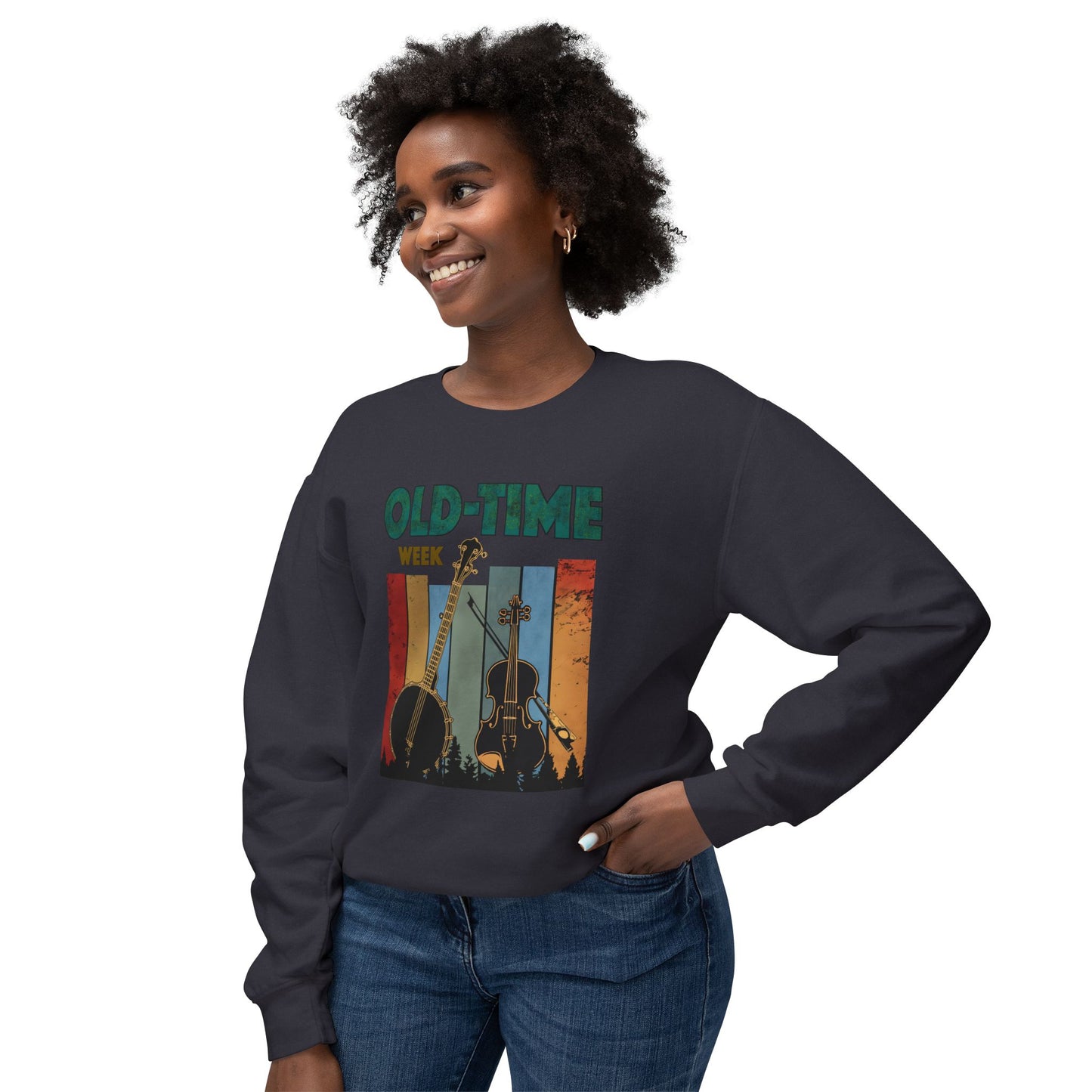 Old Time Week - Unisex Lightweight Crewneck Sweatshirt