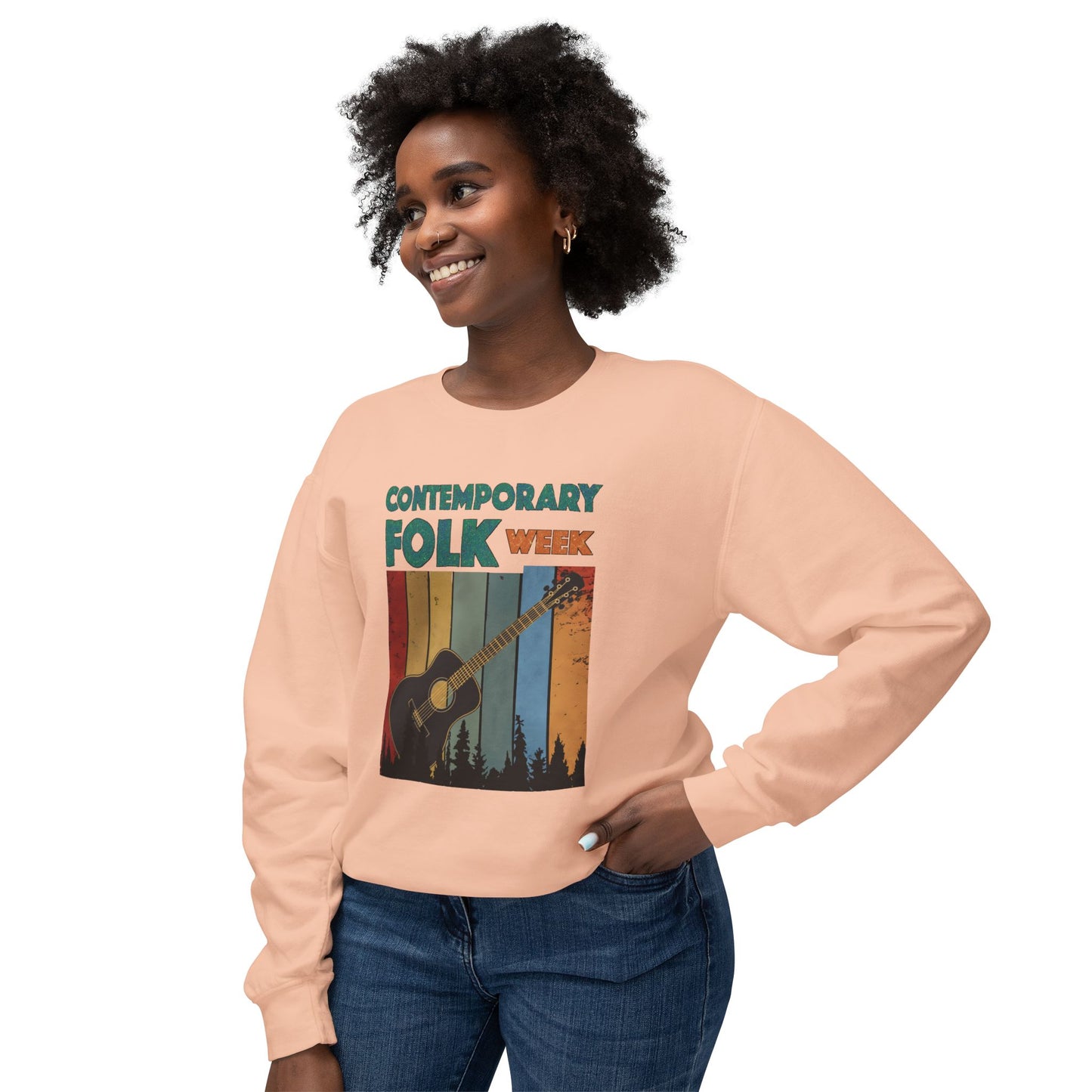 Contemporary Folk  Week -  Unisex Pullover Crewneck Sweatshirt