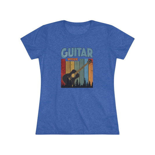 Guitar Week -  Women's Triblend Tee
