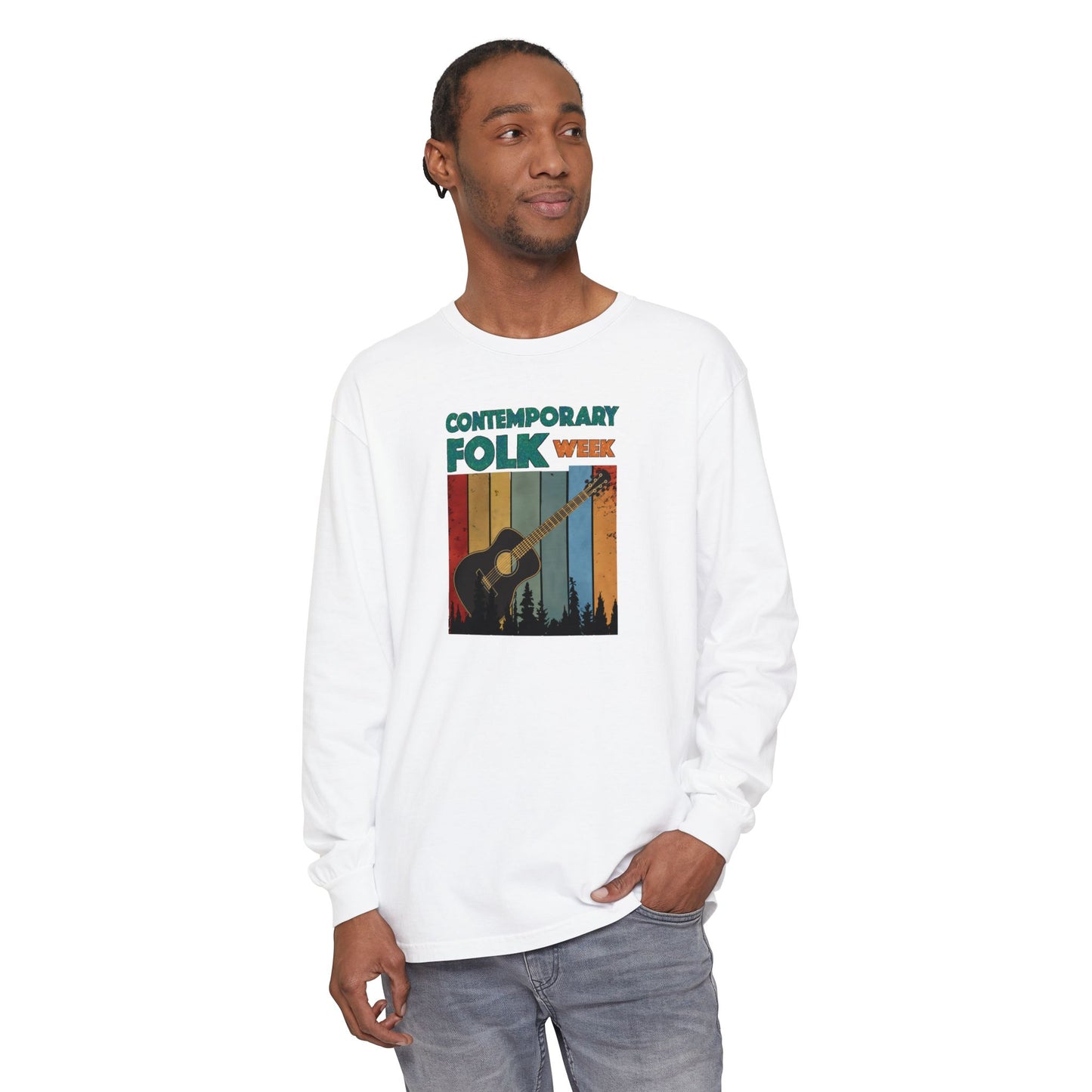Contemporary Folk Week Long Sleeve Tee