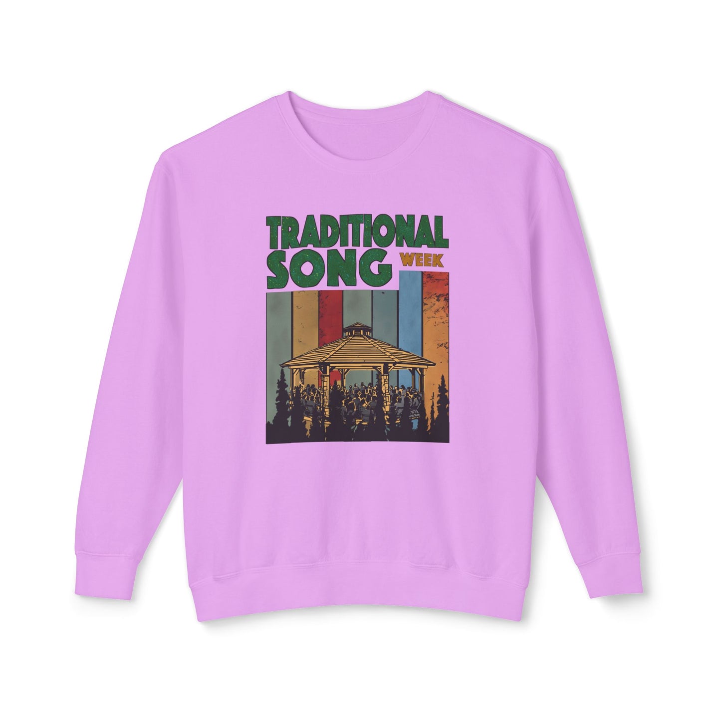Traditional Song Week - Unisex Lightweight Crewneck Sweatshirt