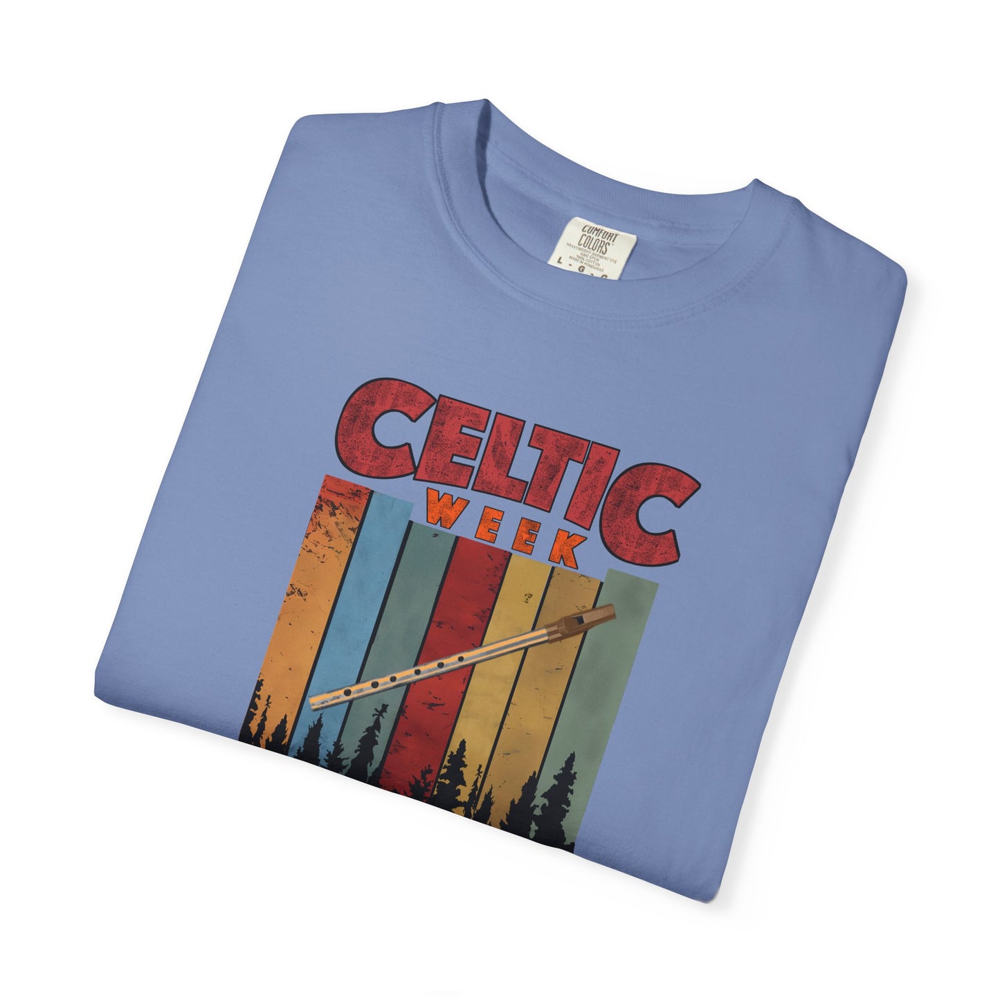 Celtic Week Unisex T-shirt w/ Tin Whistle