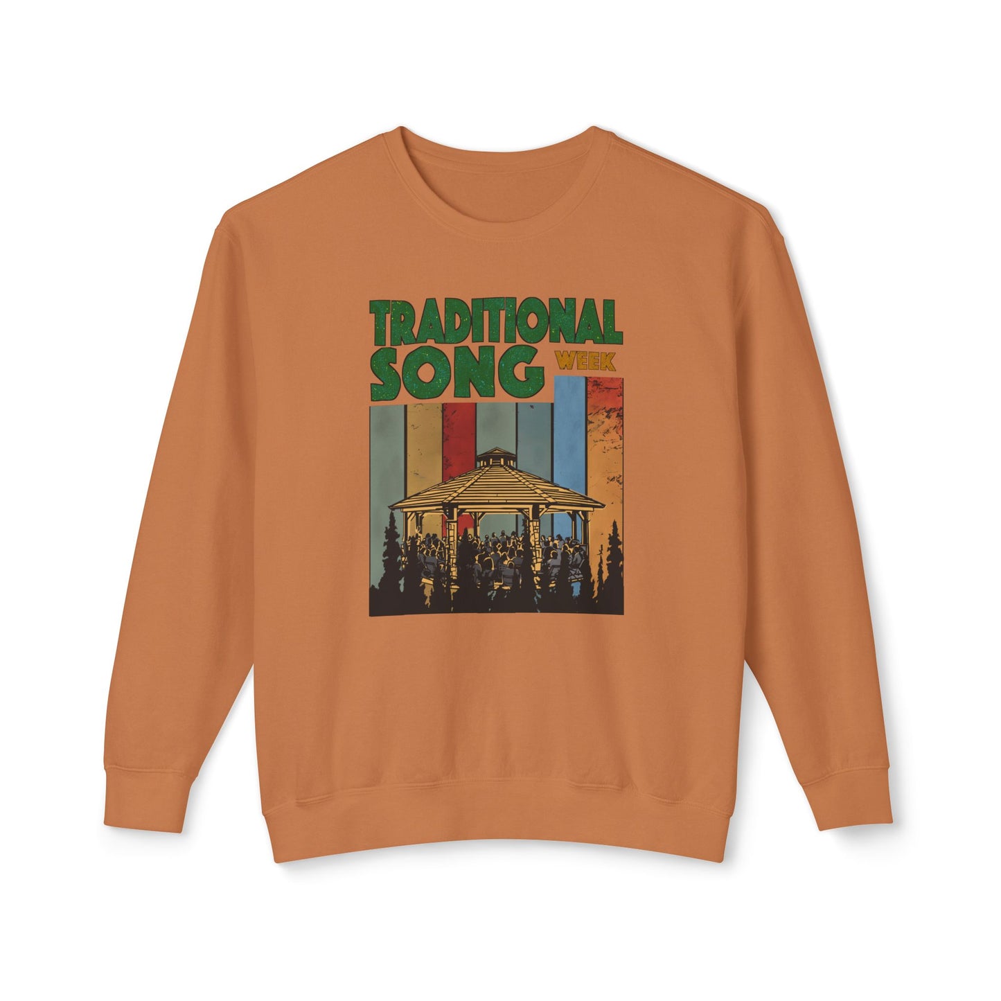 Traditional Song Week - Unisex Lightweight Crewneck Sweatshirt