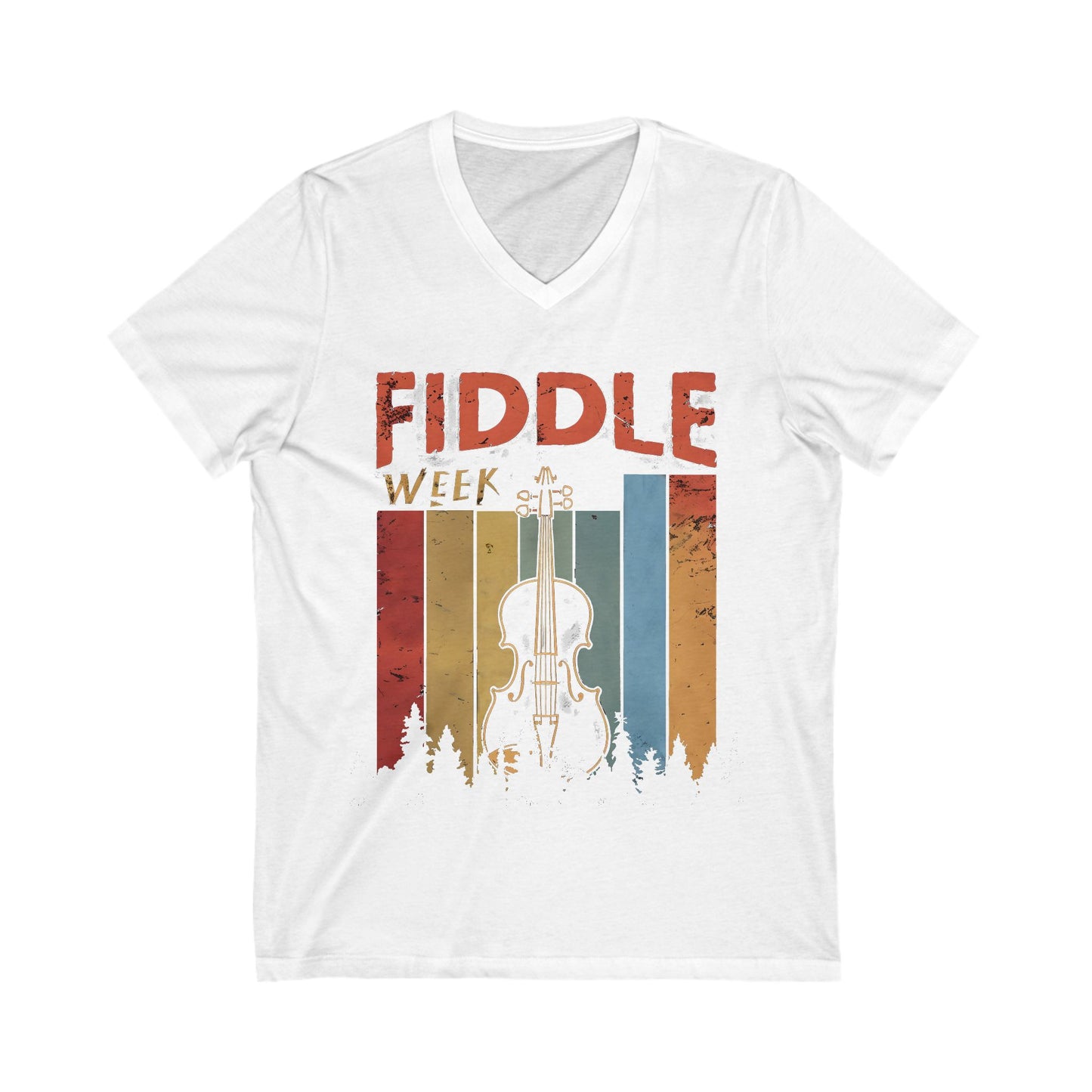 Swannoa Gathering - FIddle Week - Unisex V Neck