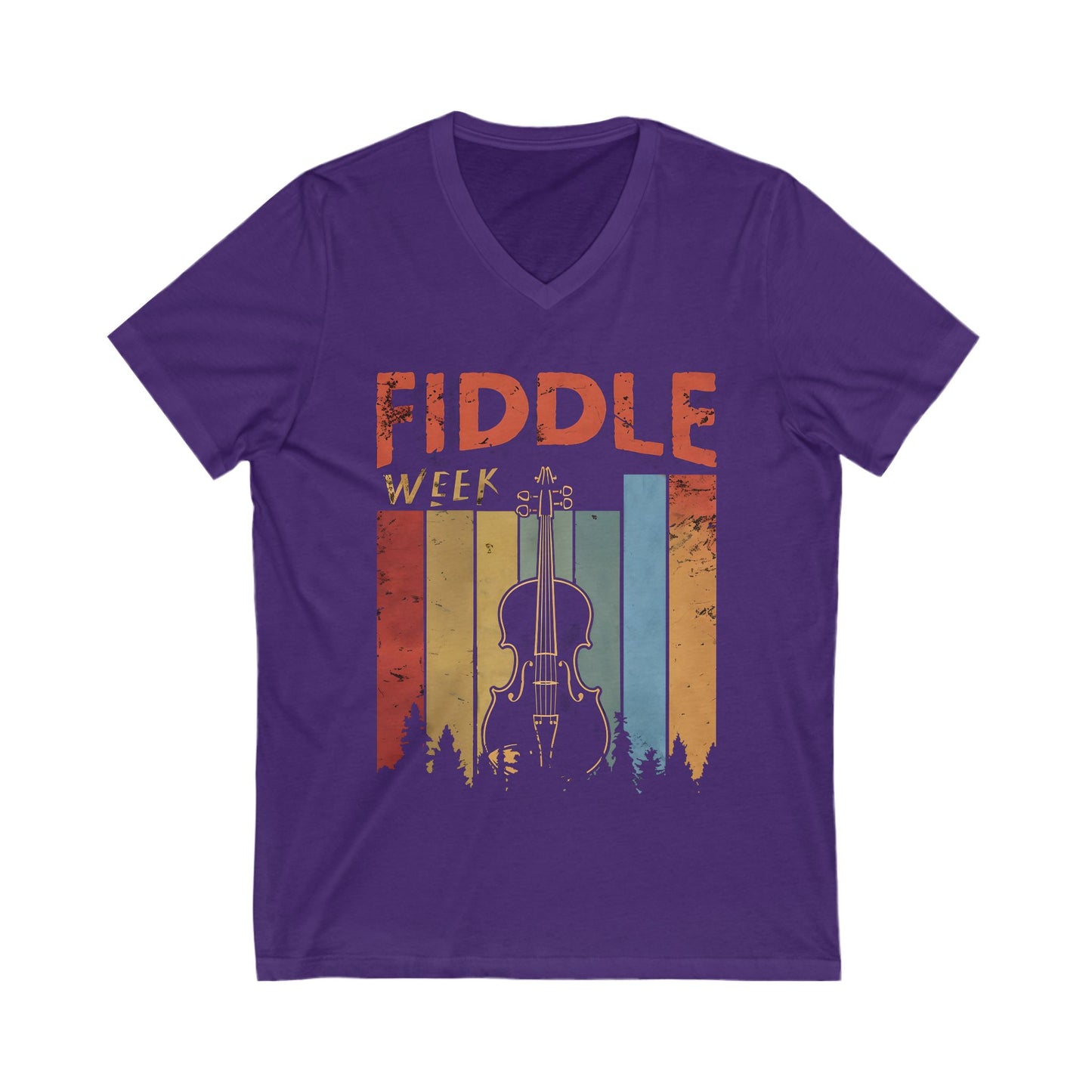 Swannoa Gathering - FIddle Week - Unisex V Neck