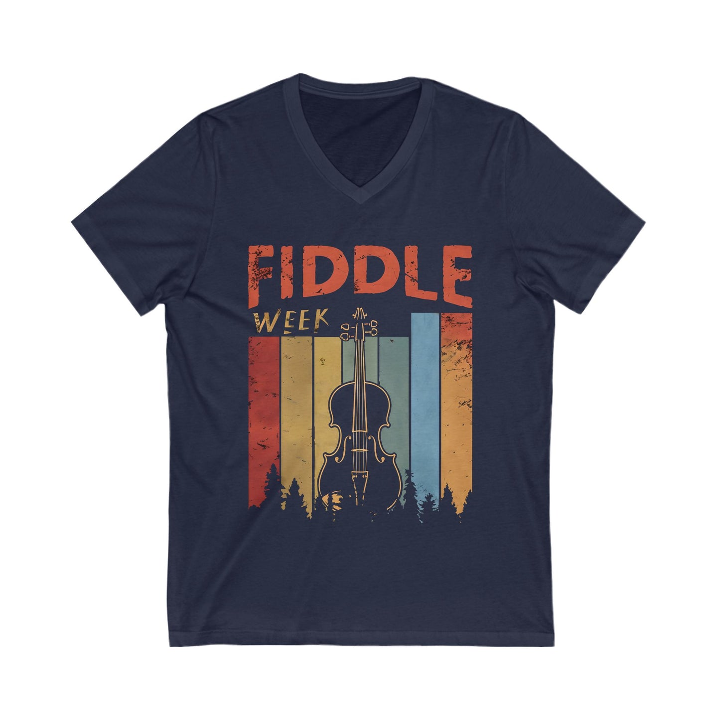 Swannoa Gathering - FIddle Week - Unisex V Neck