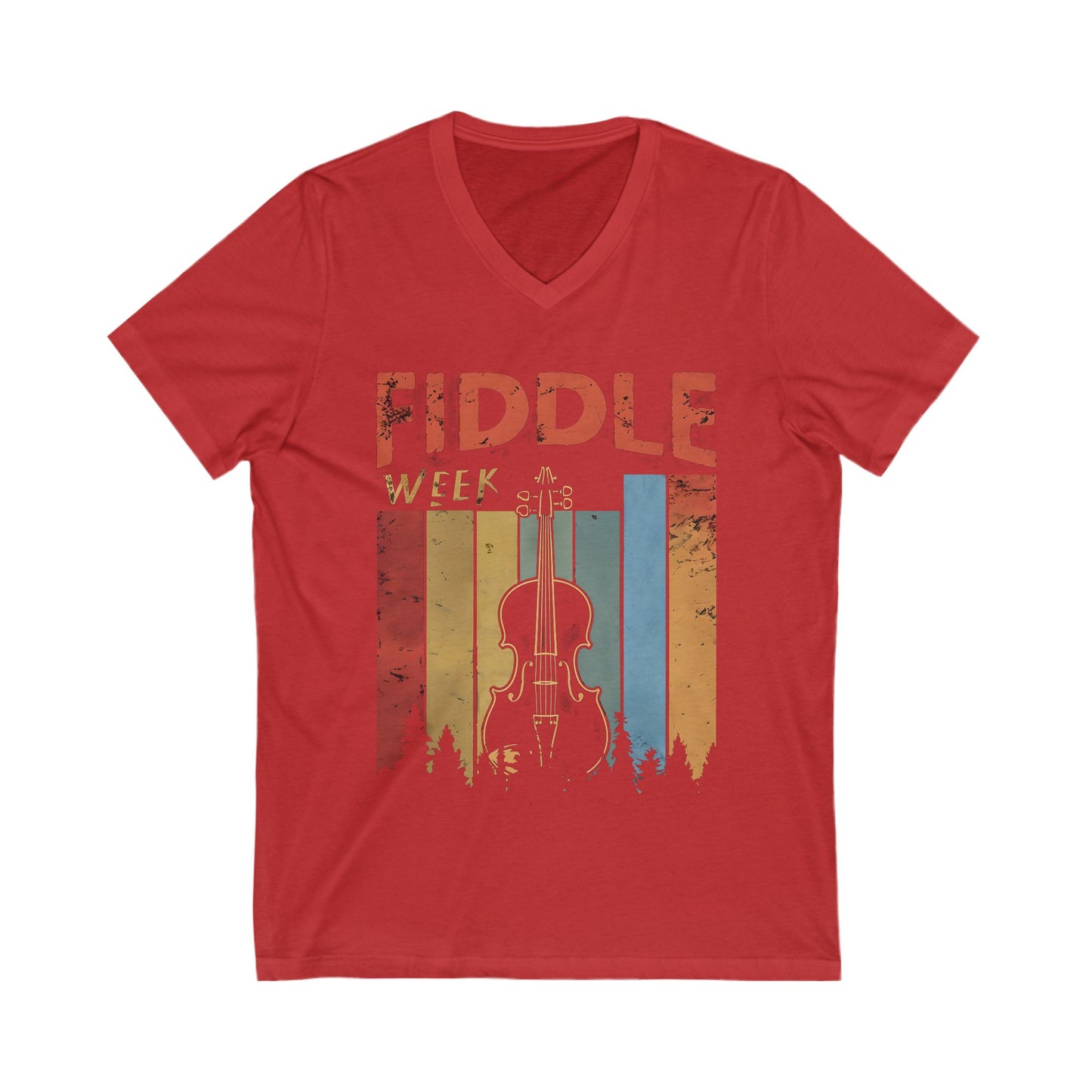 Swannoa Gathering - FIddle Week - Unisex V Neck