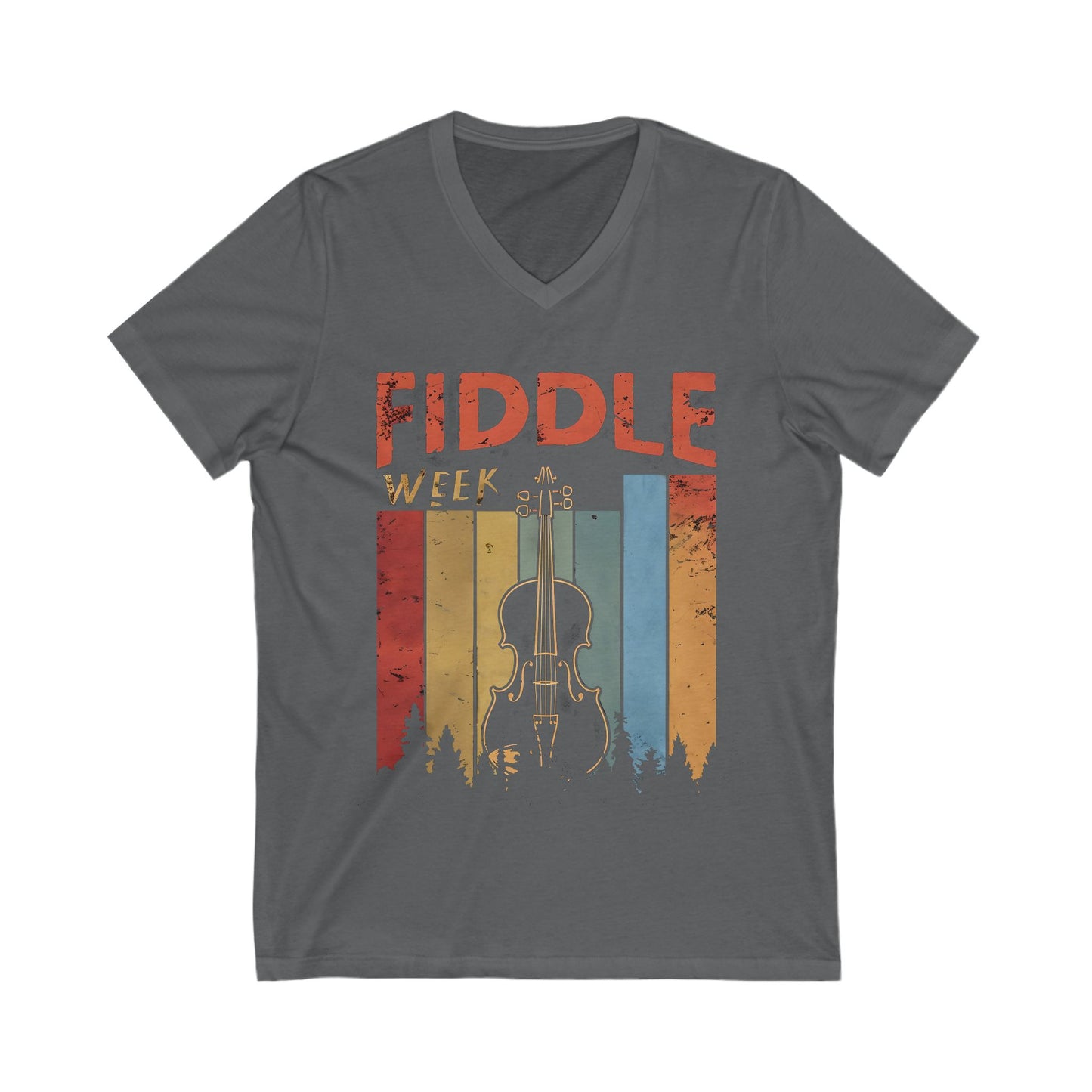 Swannoa Gathering - FIddle Week - Unisex V Neck