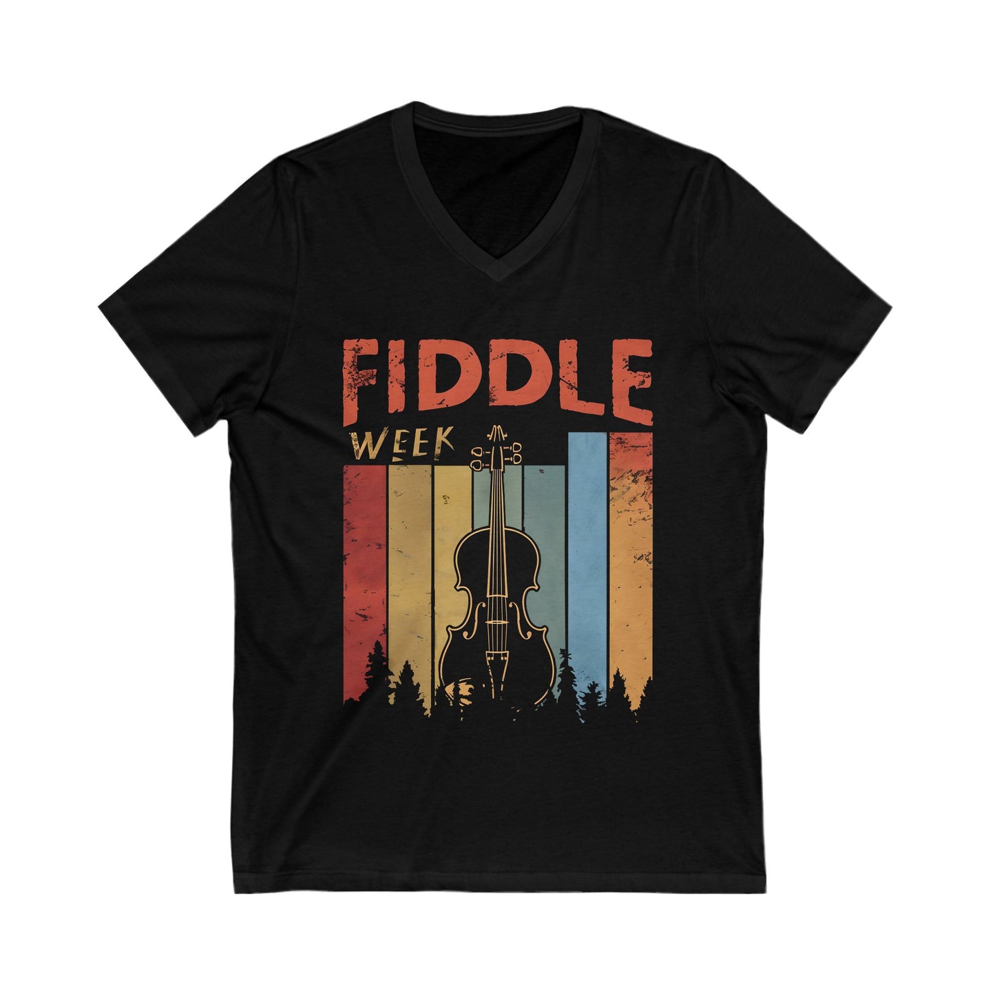 Swannoa Gathering - FIddle Week - Unisex V Neck