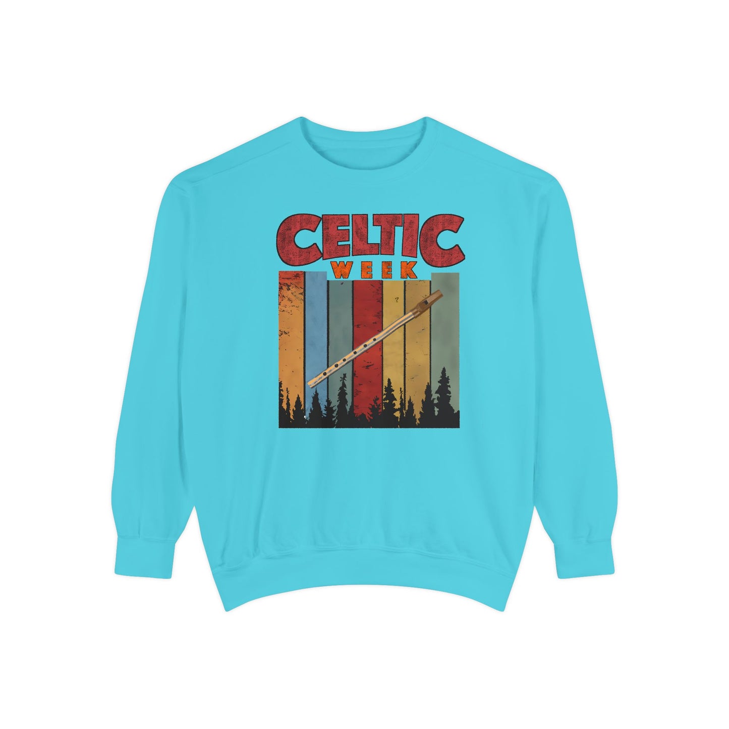 Celtic Week - Unisex Garment-Dyed Sweatshirt