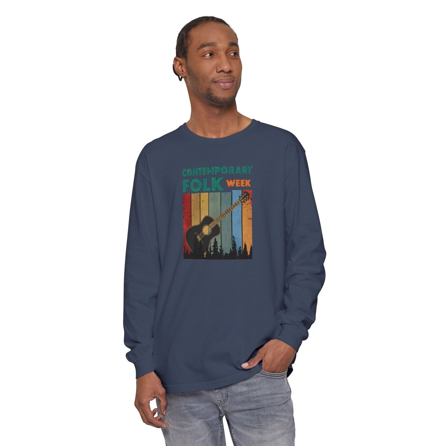 Contemporary Folk Week Long Sleeve Tee