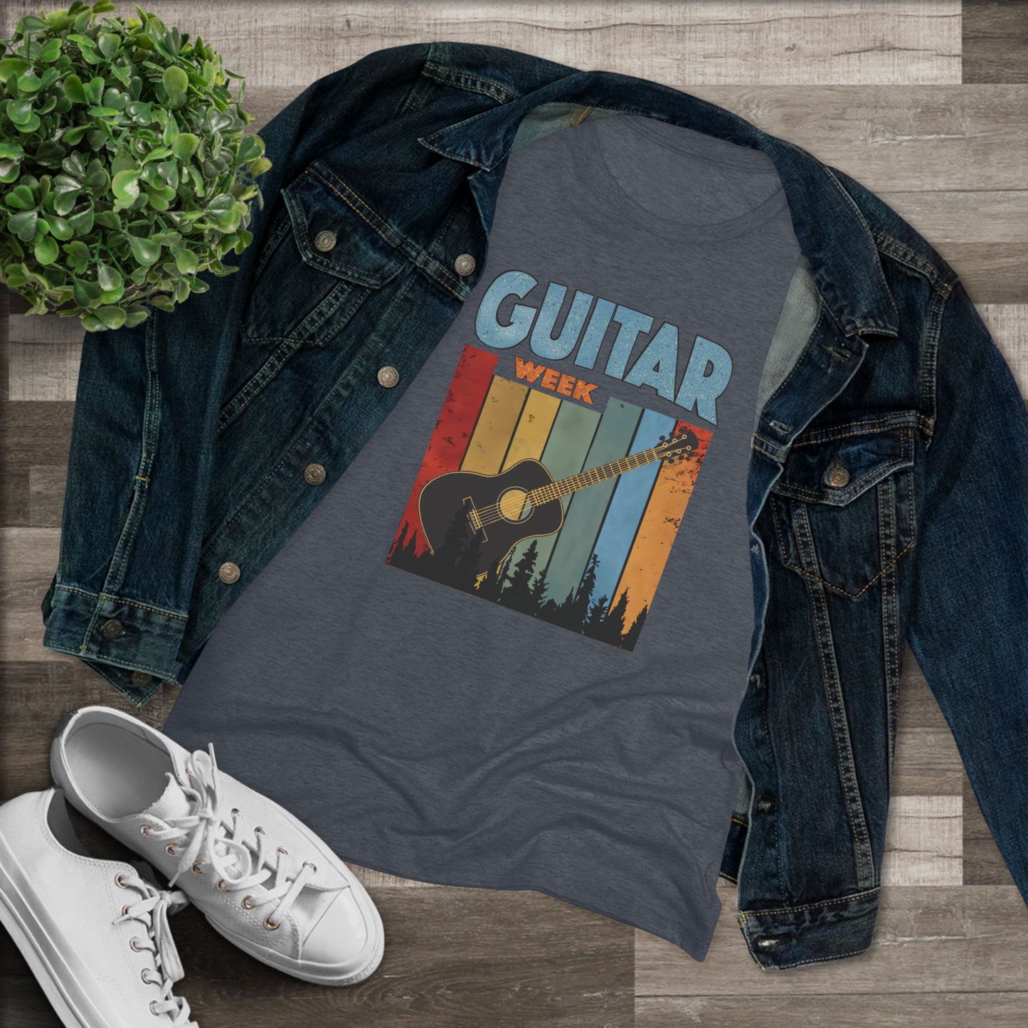 Guitar Week -  Women's Triblend Tee