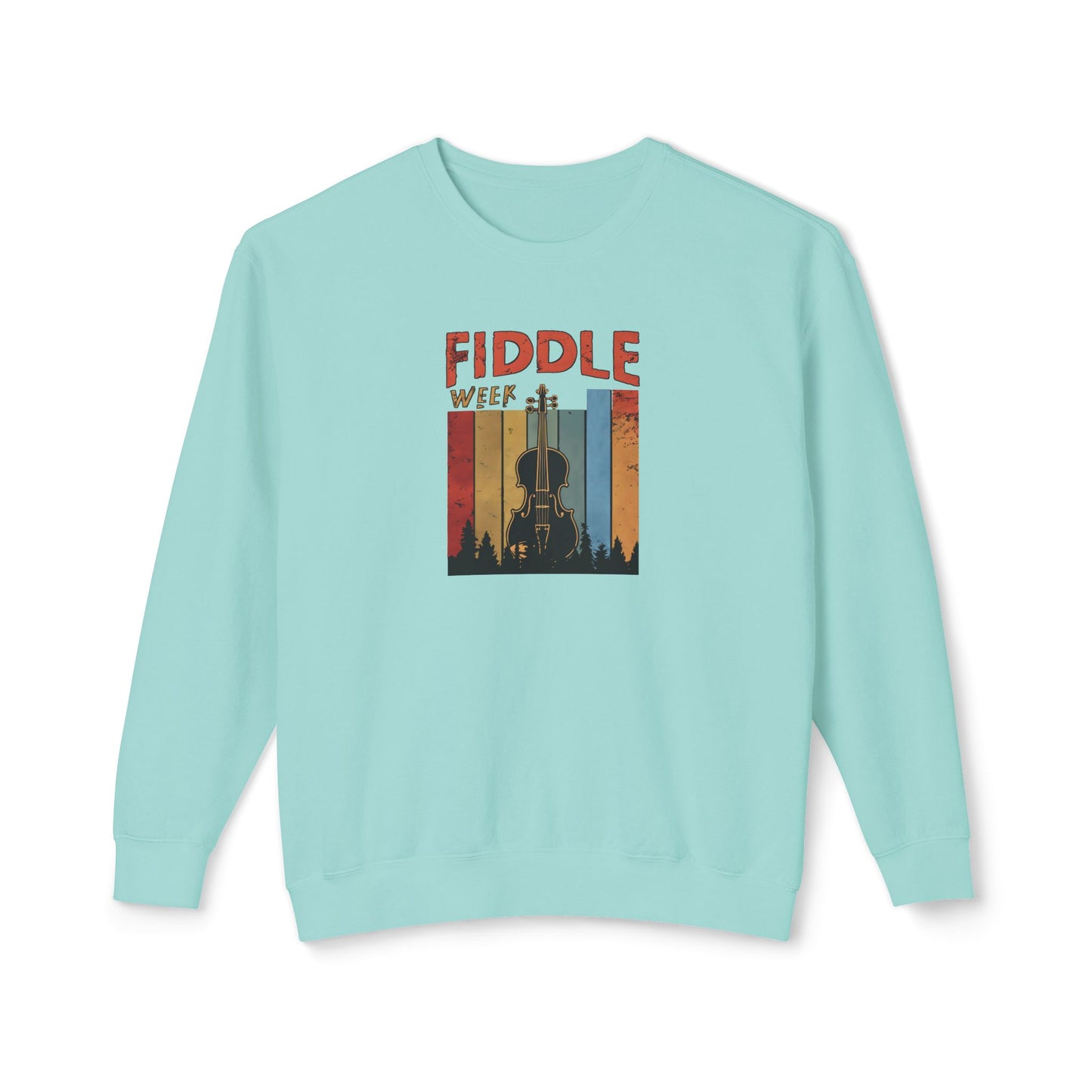 Fiddle Week Unisex Lightweight Crewneck Sweatshirt