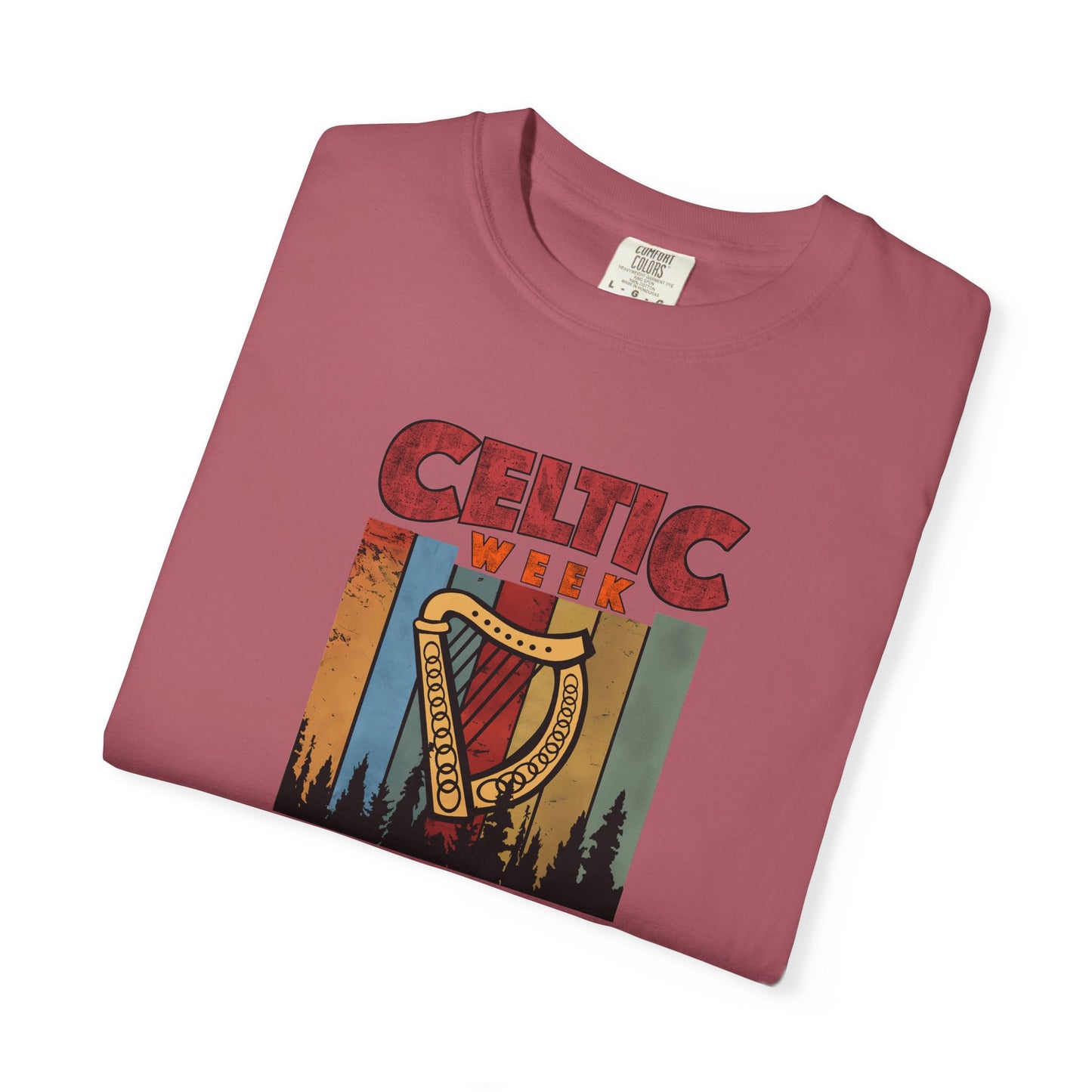 Celtic Week Unisex T-shirt w/ Harp