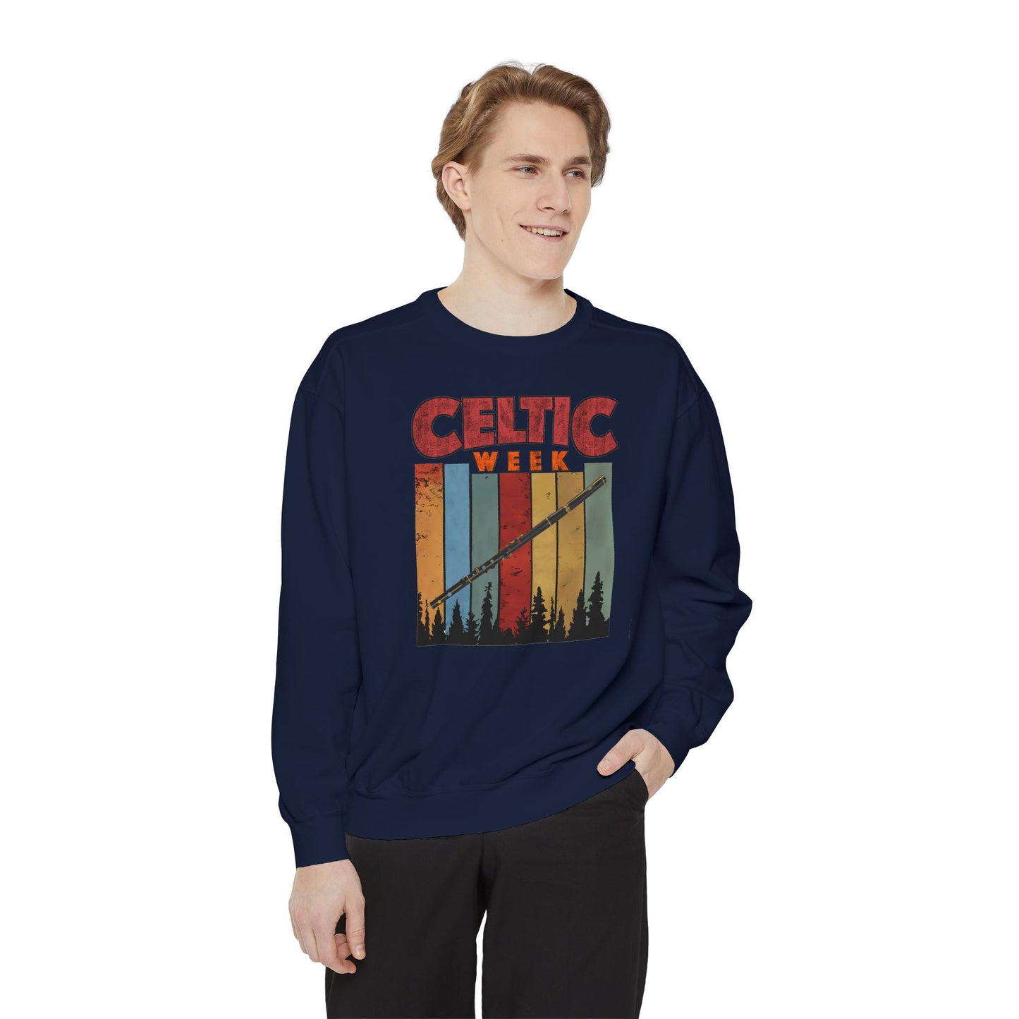 Celtic Week- Unisex Garment-Dyed Sweatshirt