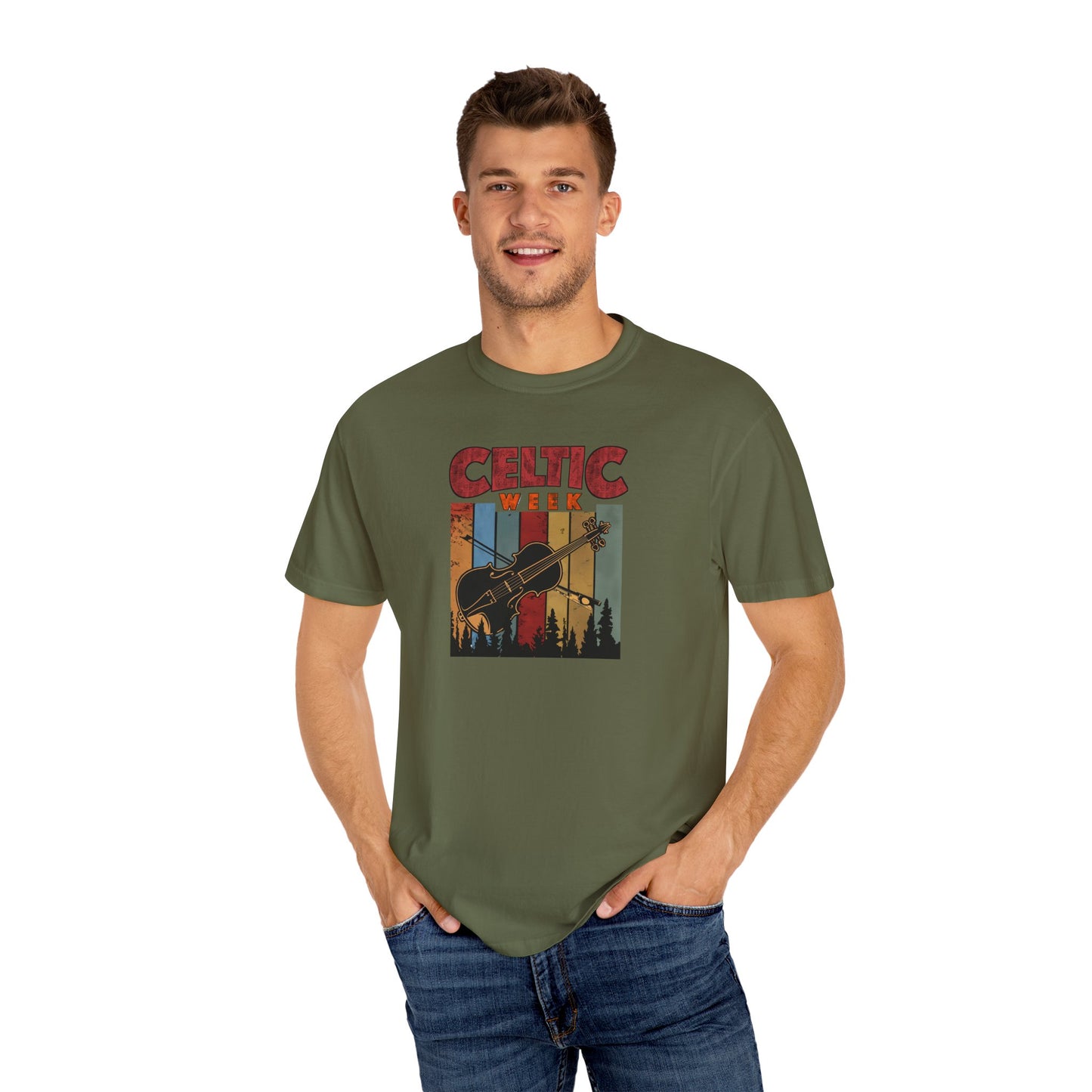 Celtic Week Unisex Garment-Dyed T-Shirt