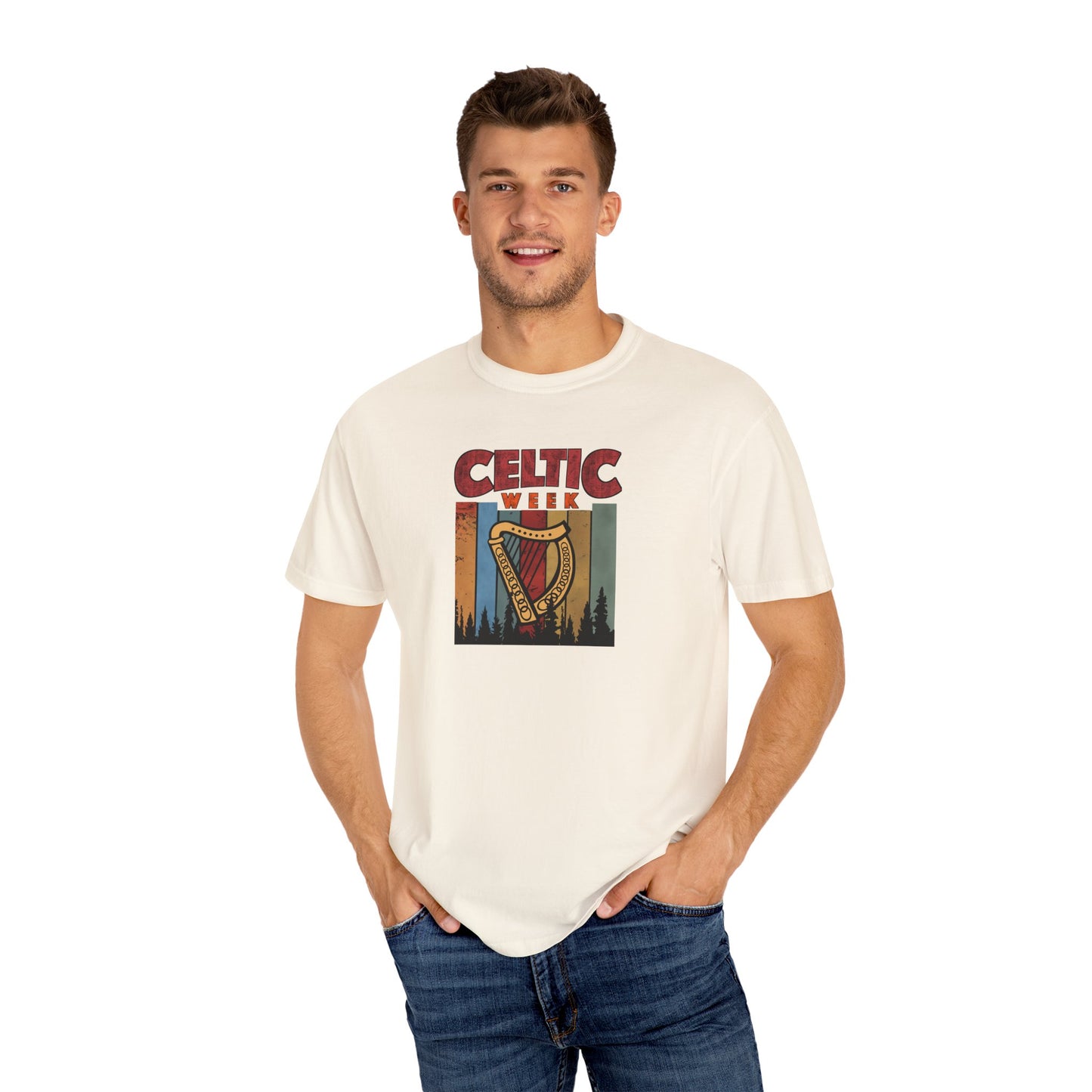 Celtic Week Unisex T-shirt w/ Harp
