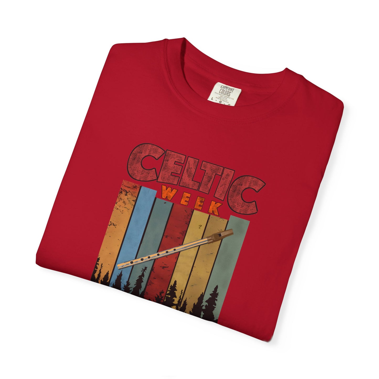 Celtic Week Unisex T-shirt w/ Tin Whistle