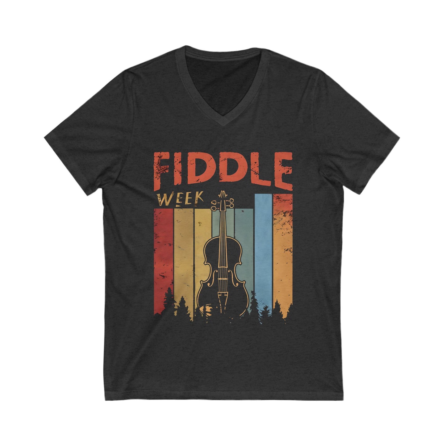 Swannoa Gathering - FIddle Week - Unisex V Neck
