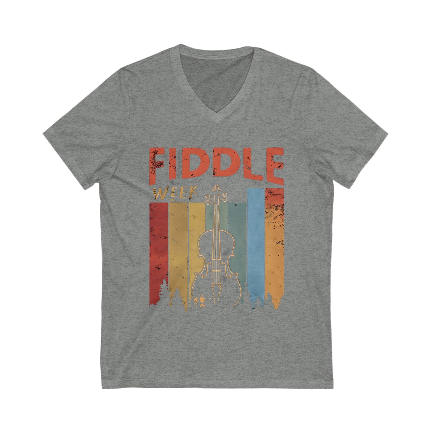 Swannoa Gathering - FIddle Week - Unisex V Neck