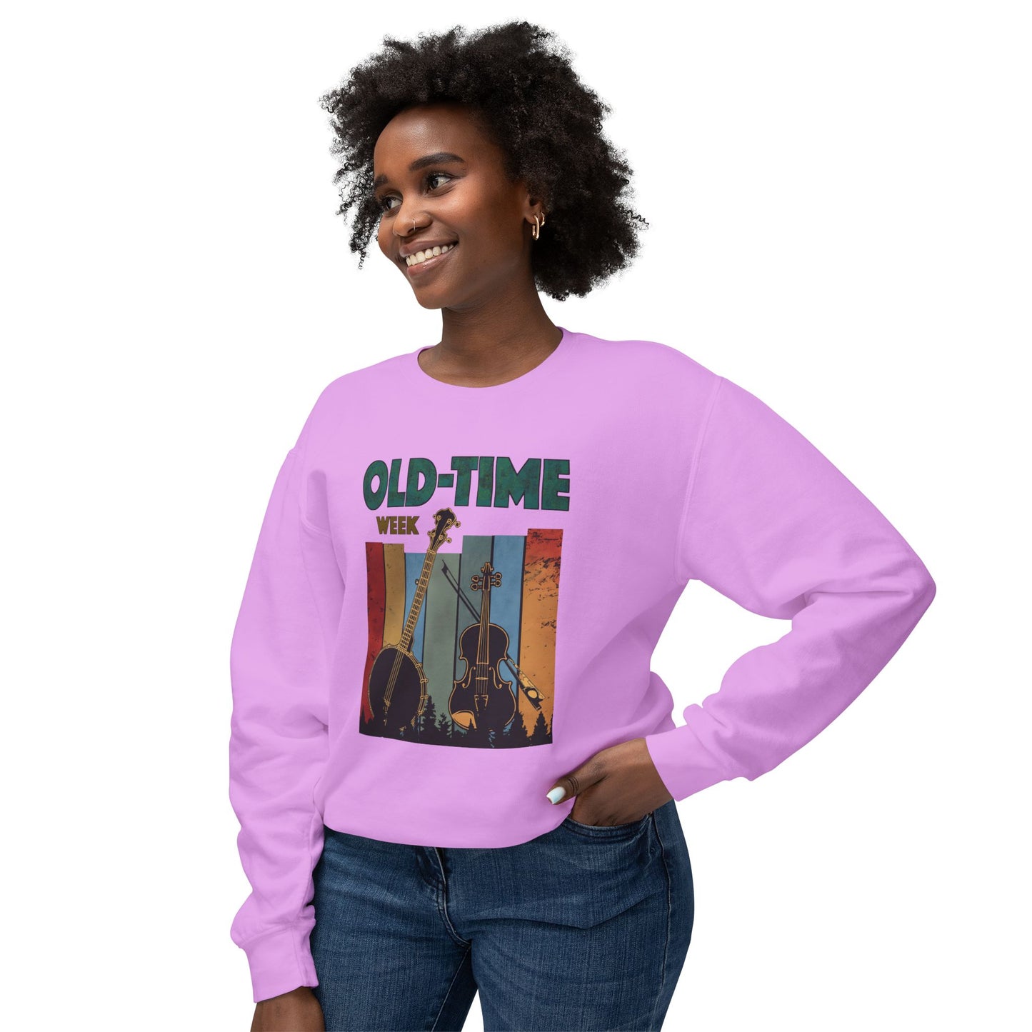 Old Time Week - Unisex Lightweight Crewneck Sweatshirt