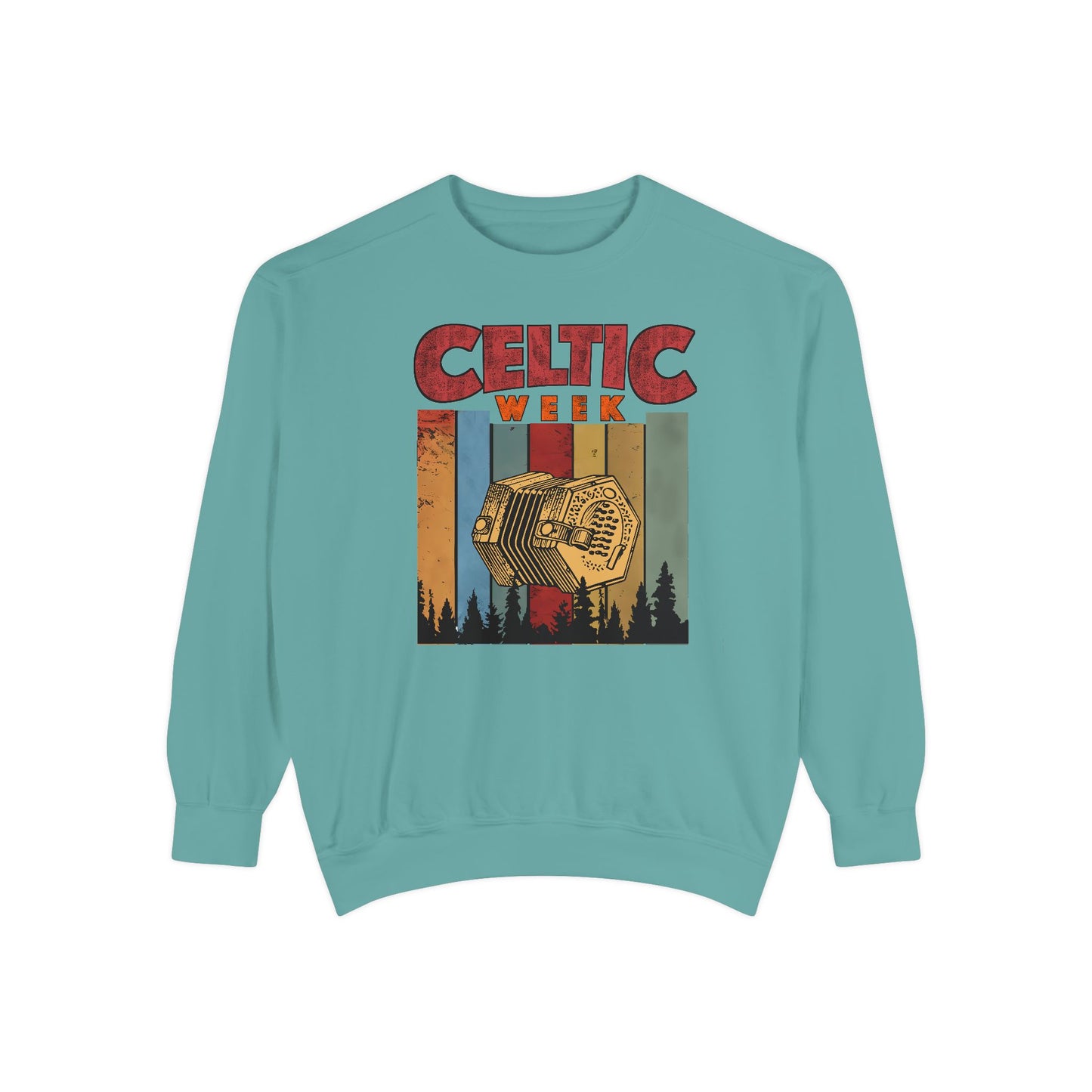 Celtic Week - Unisex Garment-Dyed Sweatshirt