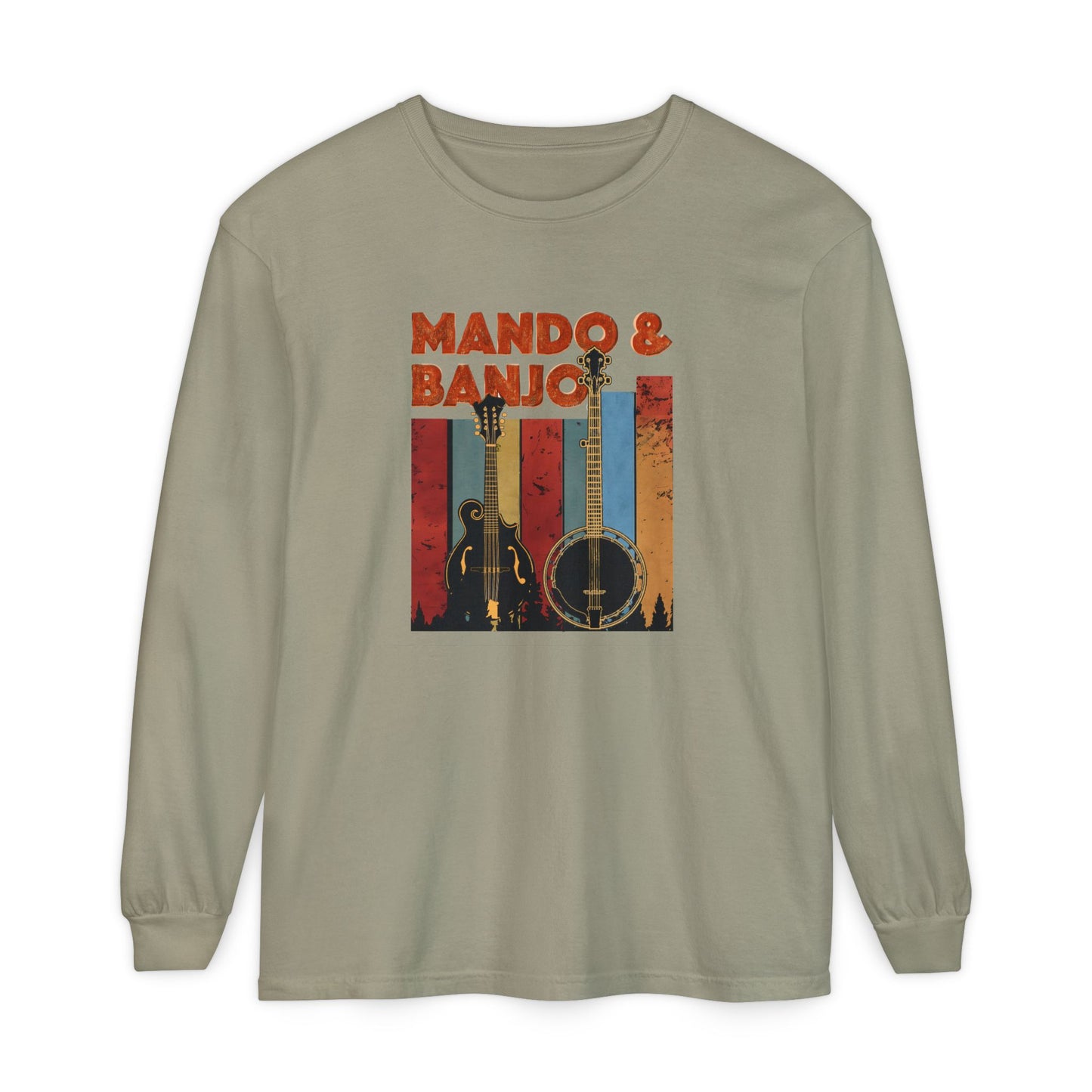 Mando & Banjo Week - Unisex Garment-dyed Long Sleeve T-Shirt