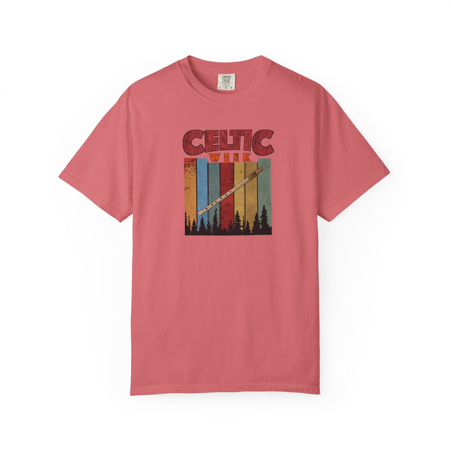 Celtic Week Unisex T-shirt w/ Tin Whistle