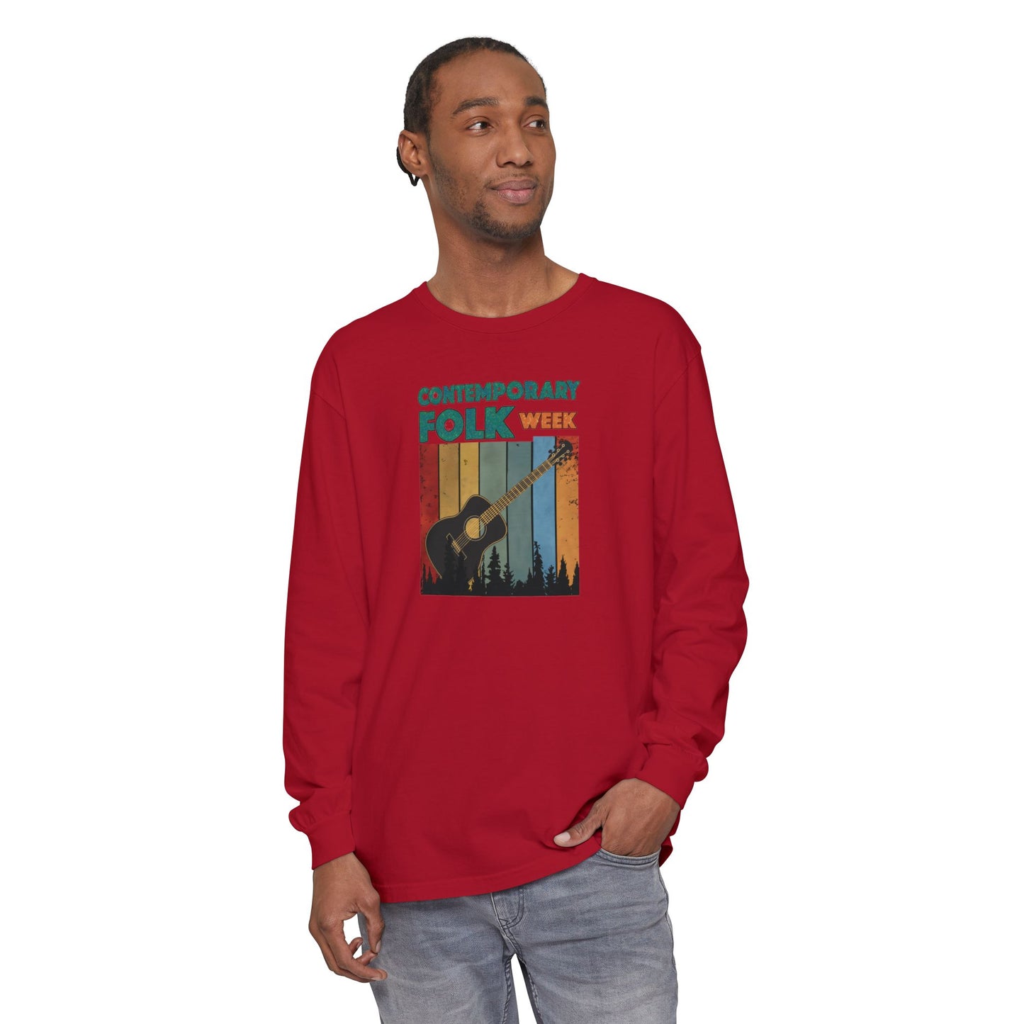 Contemporary Folk Week Long Sleeve Tee