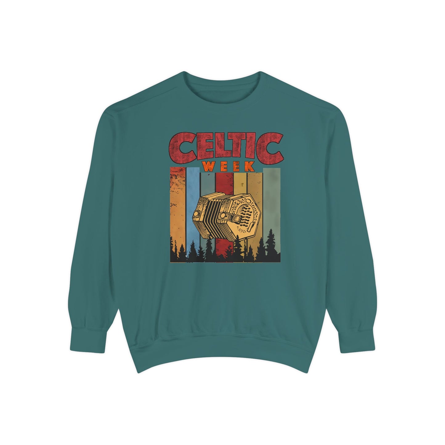 Celtic Week - Unisex Garment-Dyed Sweatshirt