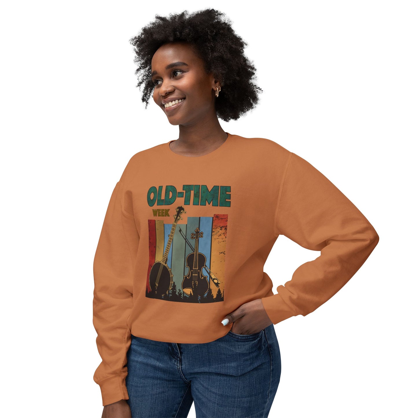 Old Time Week - Unisex Lightweight Crewneck Sweatshirt