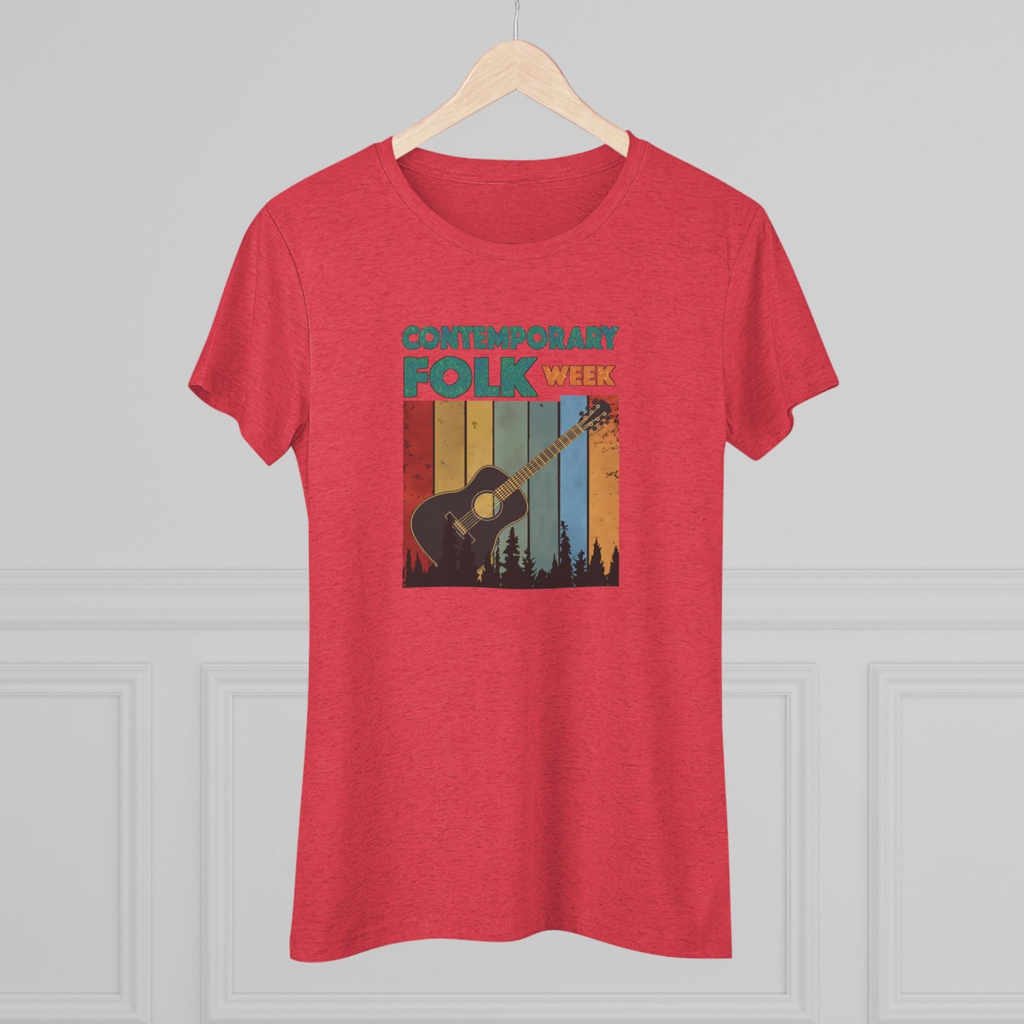 Contemporary Folk Week - Women's Triblend Tee