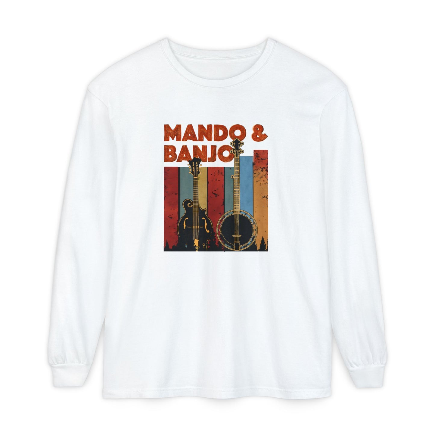 Mando & Banjo Week - Unisex Garment-dyed Long Sleeve T-Shirt
