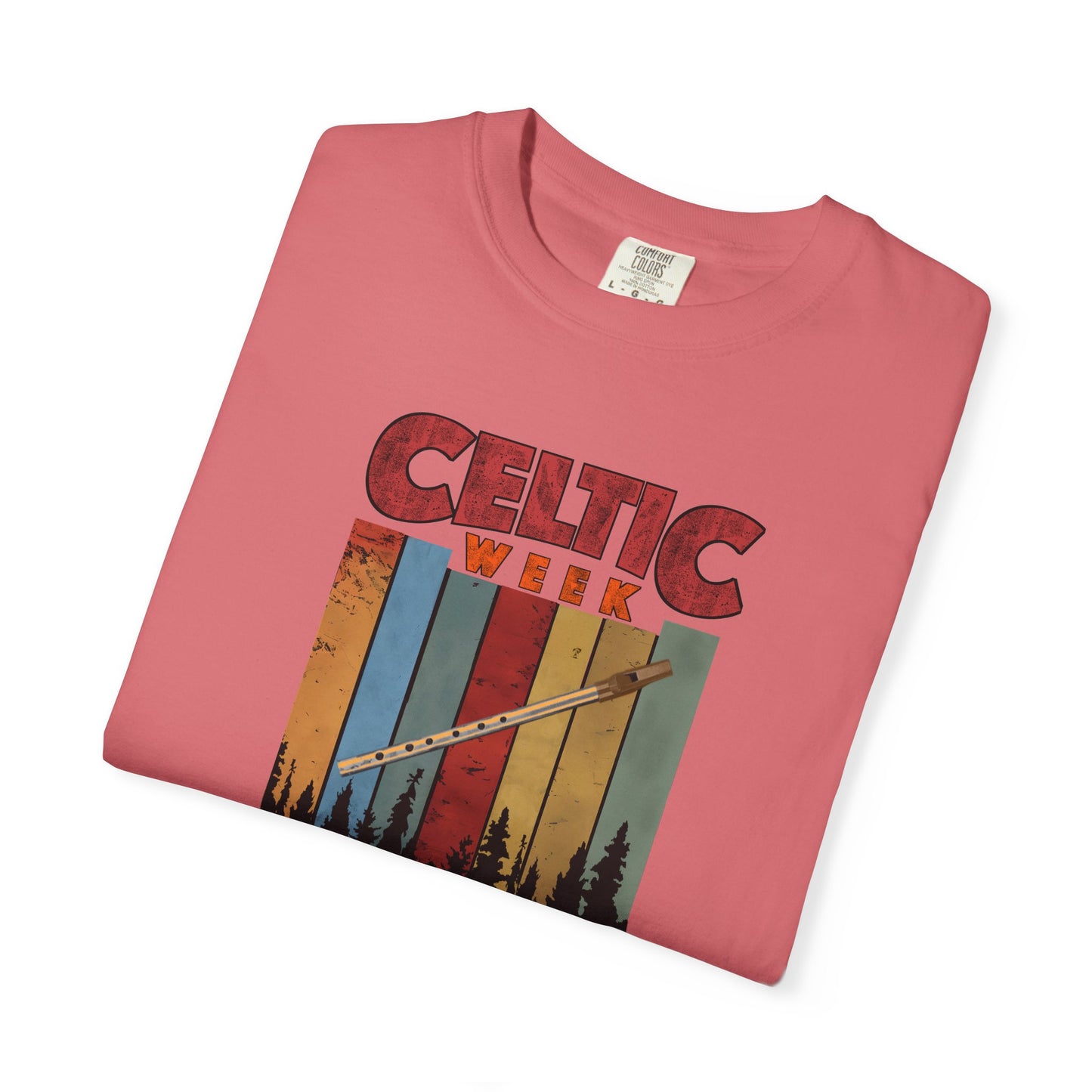 Celtic Week Unisex T-shirt w/ Tin Whistle