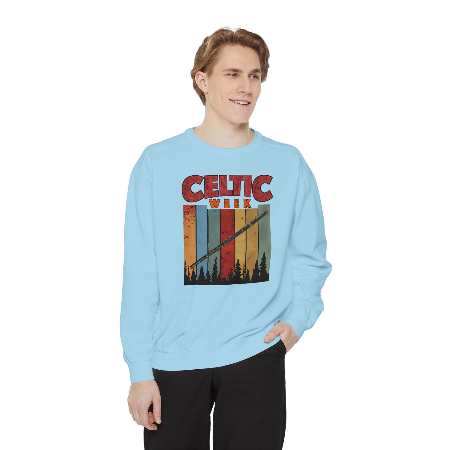 Celtic Week- Unisex Garment-Dyed Sweatshirt