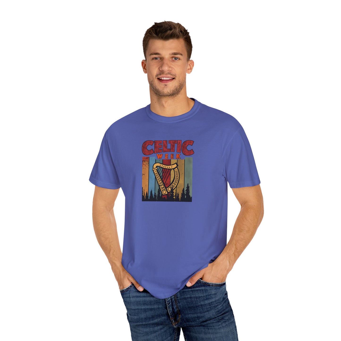 Celtic Week Unisex T-shirt w/ Harp